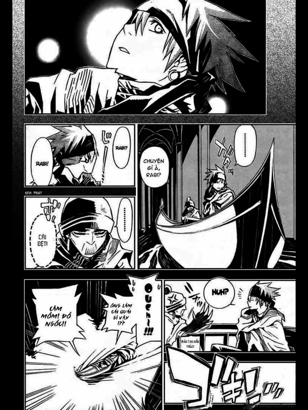 Truyện Tranh Quái Vật Sinh Ra Từ Linh Hồn Chết Chóc - D. Gray-Man trang 8