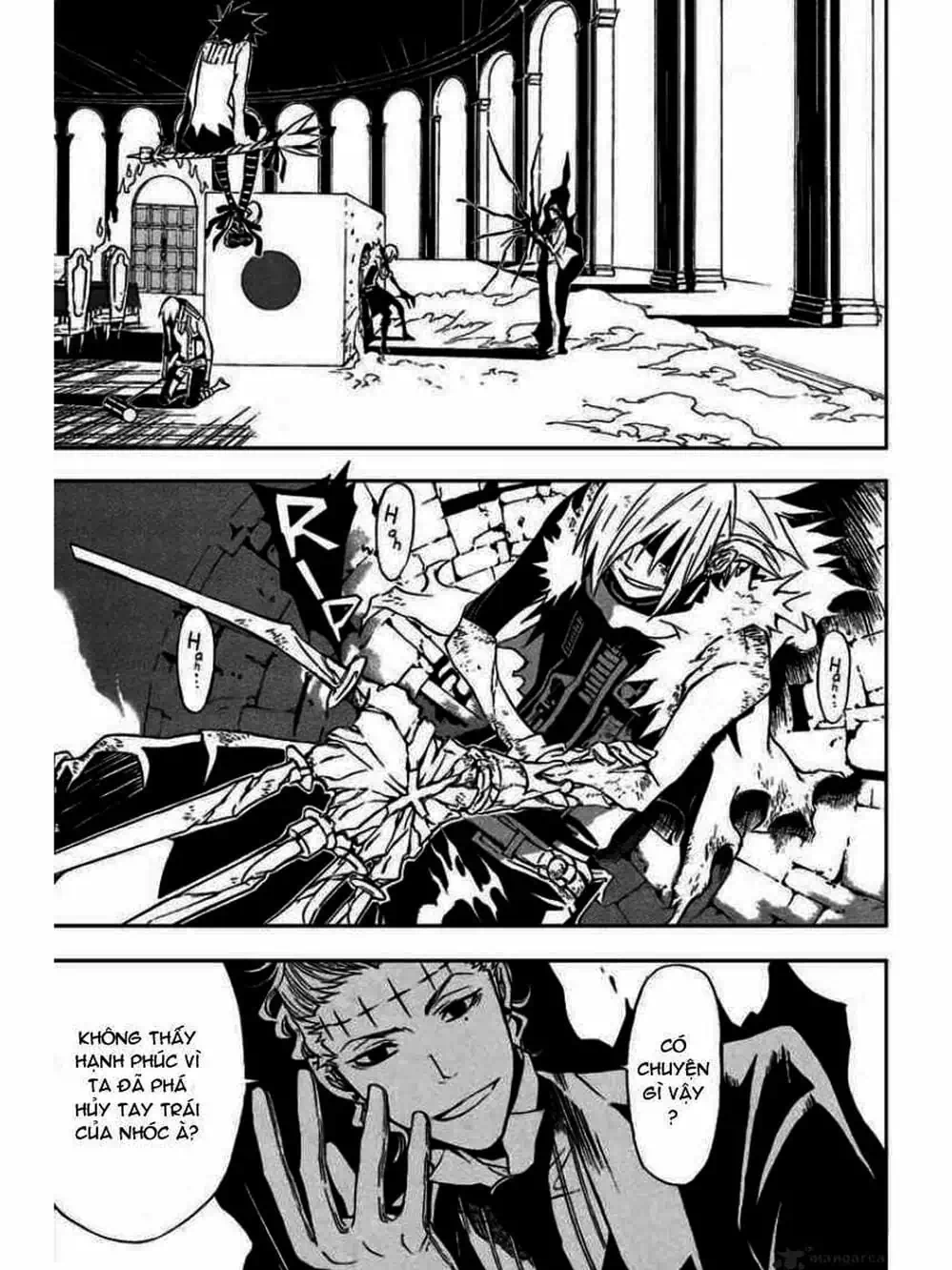 Truyện Tranh Quái Vật Sinh Ra Từ Linh Hồn Chết Chóc - D. Gray-Man trang 8