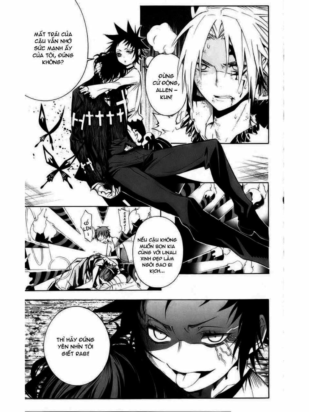 Truyện Tranh Quái Vật Sinh Ra Từ Linh Hồn Chết Chóc - D. Gray-Man trang 8