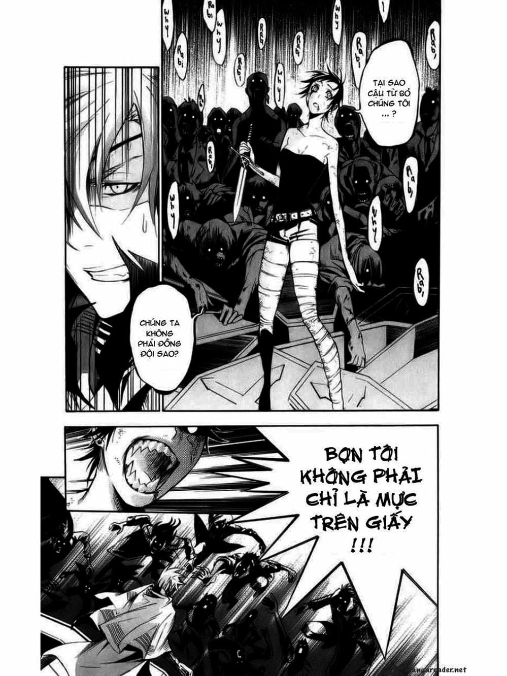 Truyện Tranh Quái Vật Sinh Ra Từ Linh Hồn Chết Chóc - D. Gray-Man trang 8