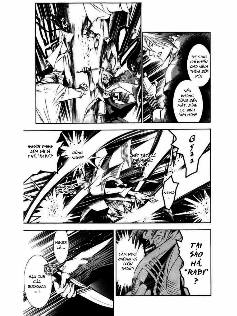 Truyện Tranh Quái Vật Sinh Ra Từ Linh Hồn Chết Chóc - D. Gray-Man trang 8