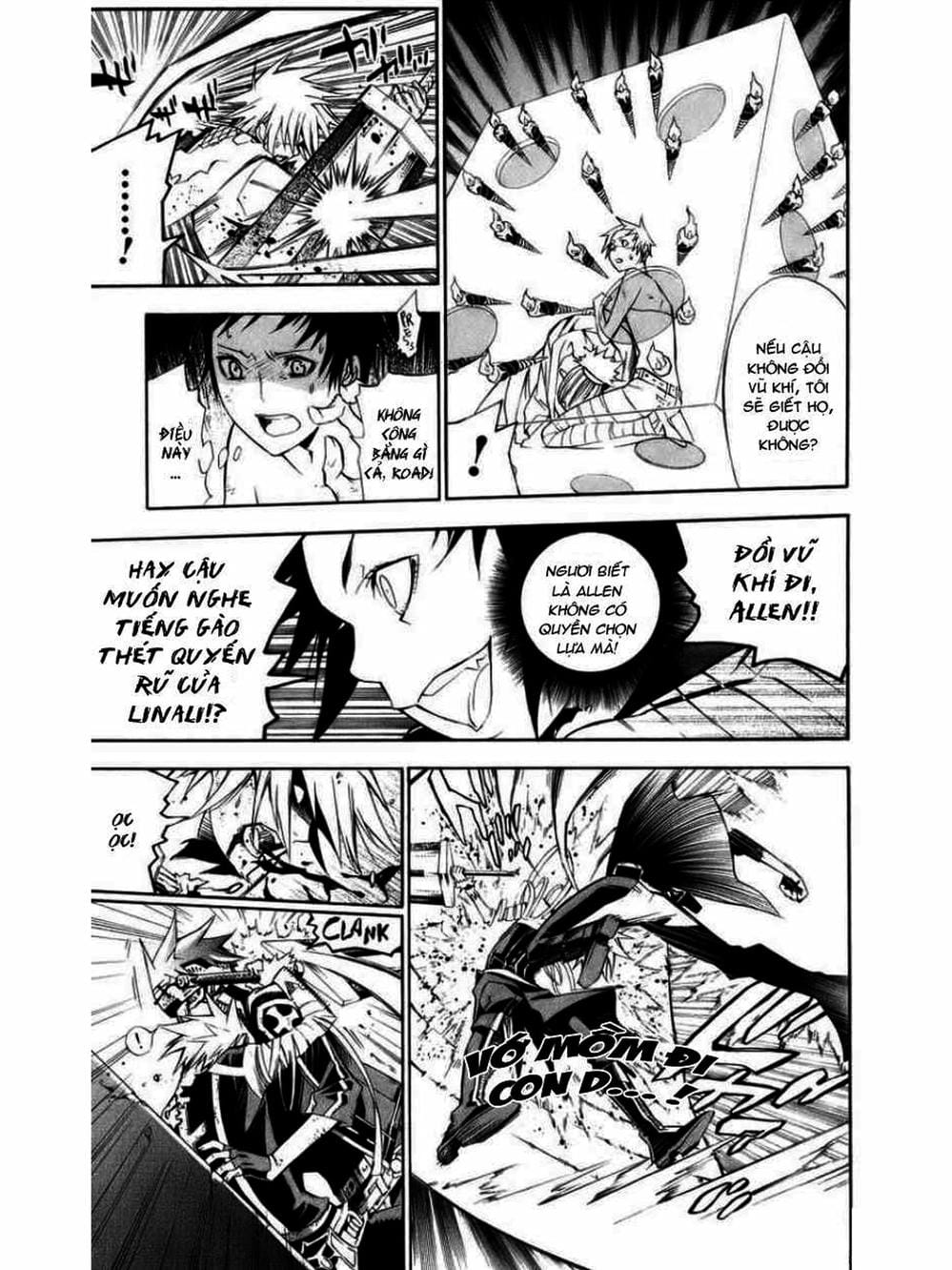 Truyện Tranh Quái Vật Sinh Ra Từ Linh Hồn Chết Chóc - D. Gray-Man trang 8