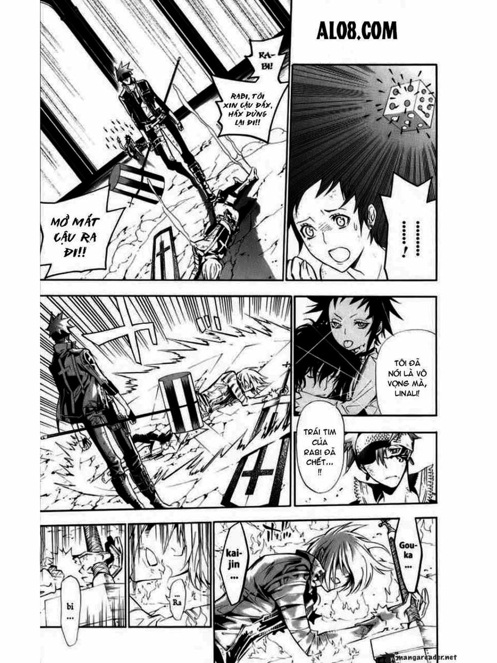 Truyện Tranh Quái Vật Sinh Ra Từ Linh Hồn Chết Chóc - D. Gray-Man trang 8