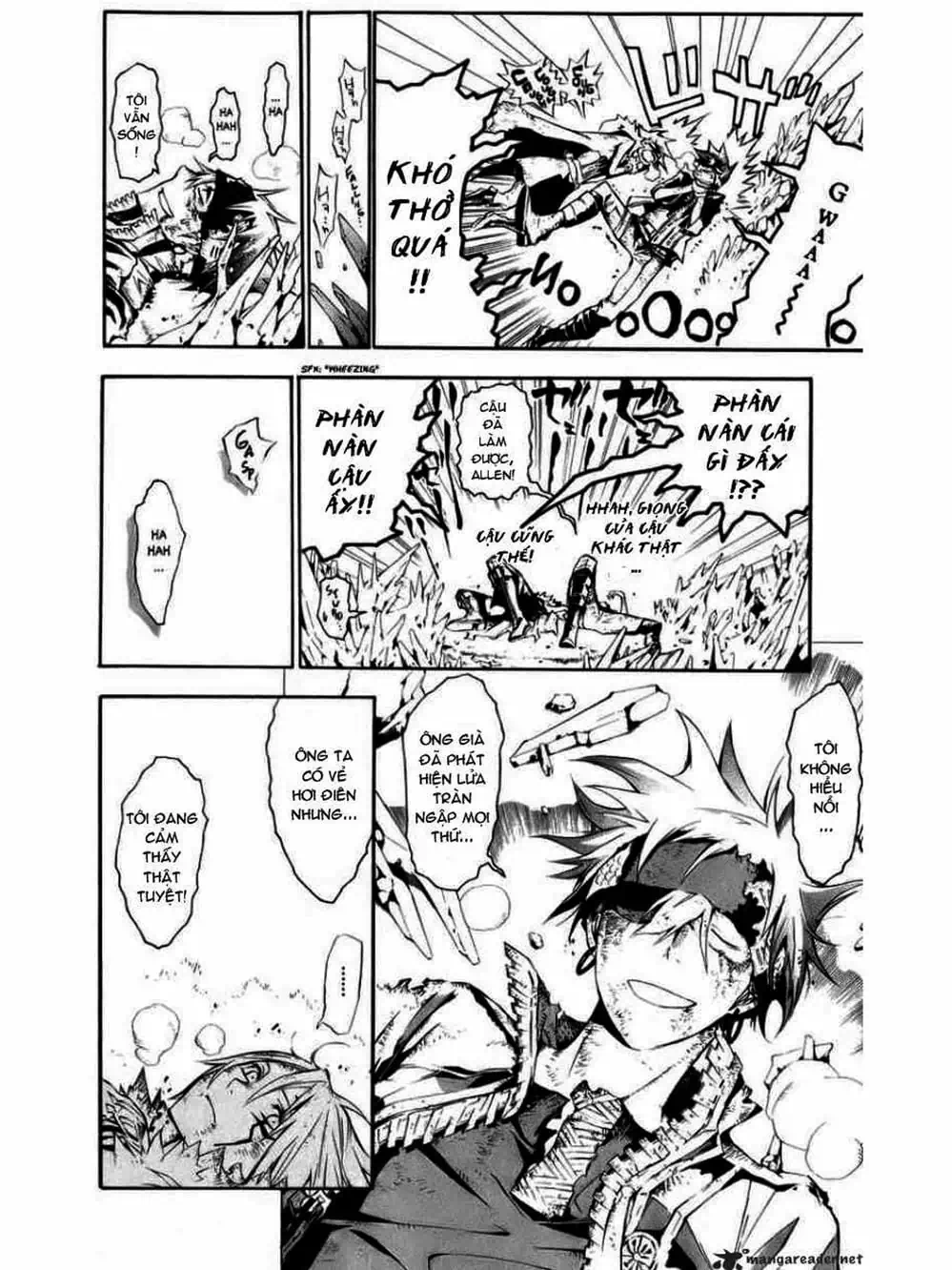 Truyện Tranh Quái Vật Sinh Ra Từ Linh Hồn Chết Chóc - D. Gray-Man trang 8