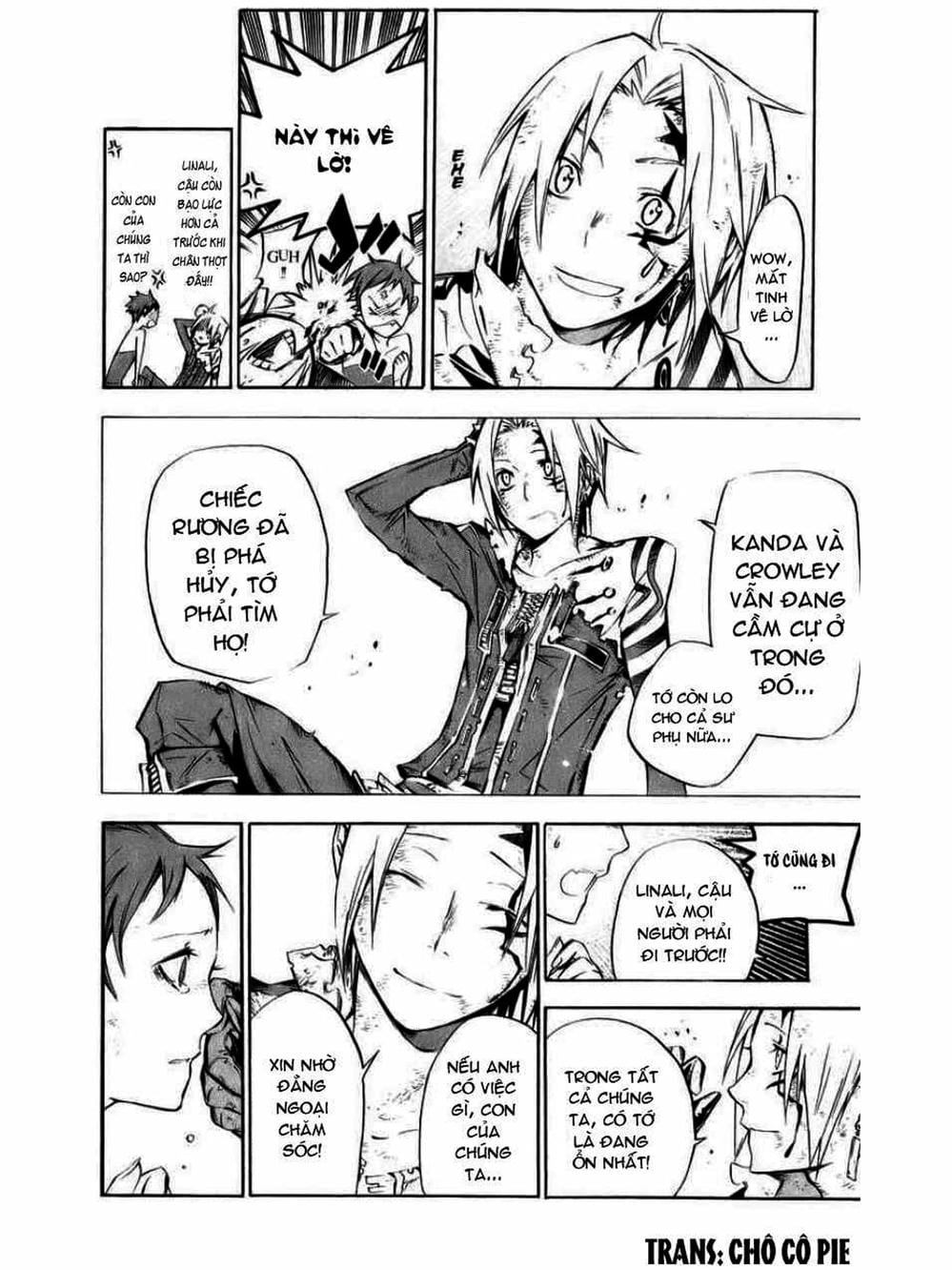 Truyện Tranh Quái Vật Sinh Ra Từ Linh Hồn Chết Chóc - D. Gray-Man trang 8