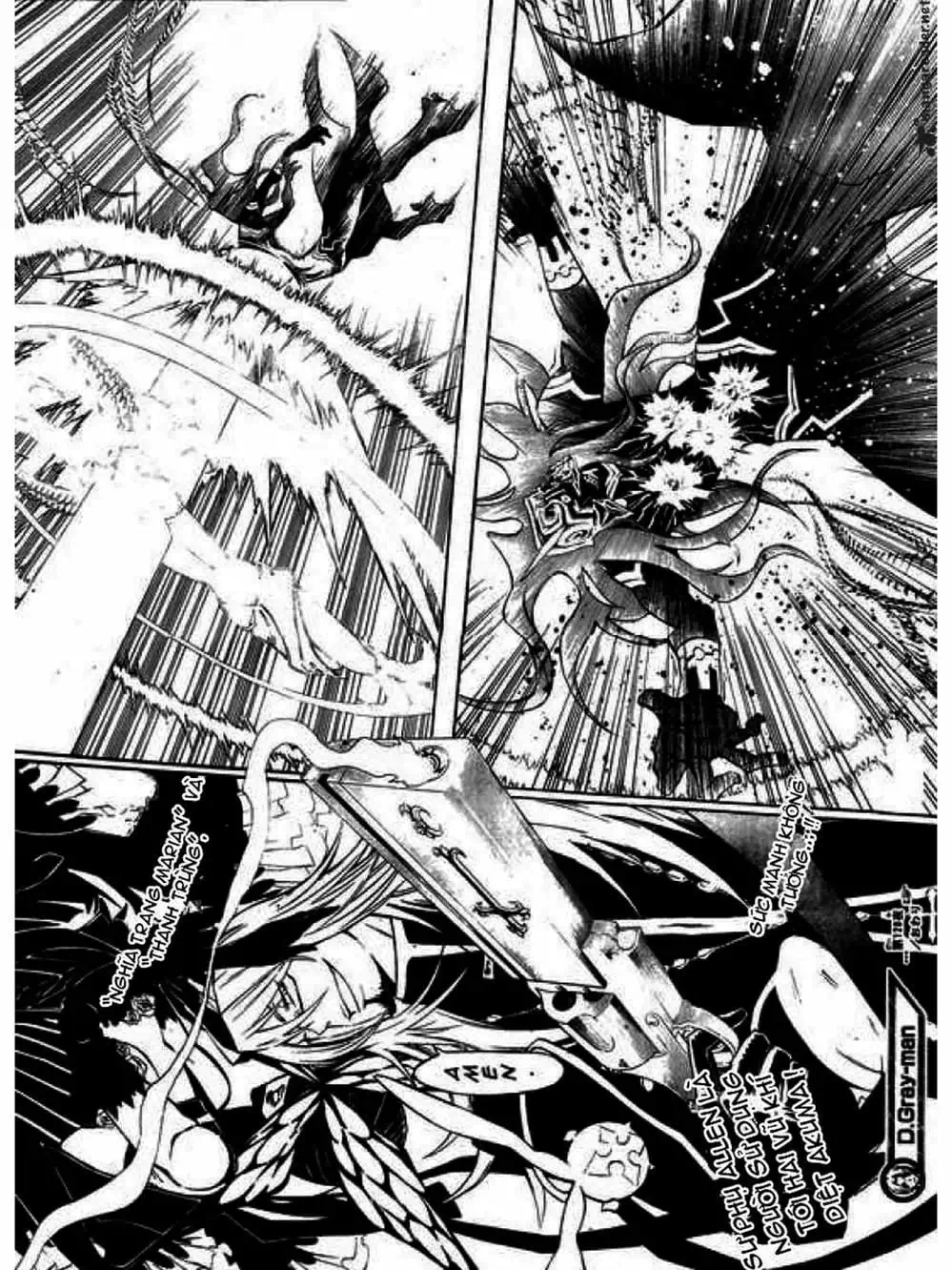 Truyện Tranh Quái Vật Sinh Ra Từ Linh Hồn Chết Chóc - D. Gray-Man trang 8