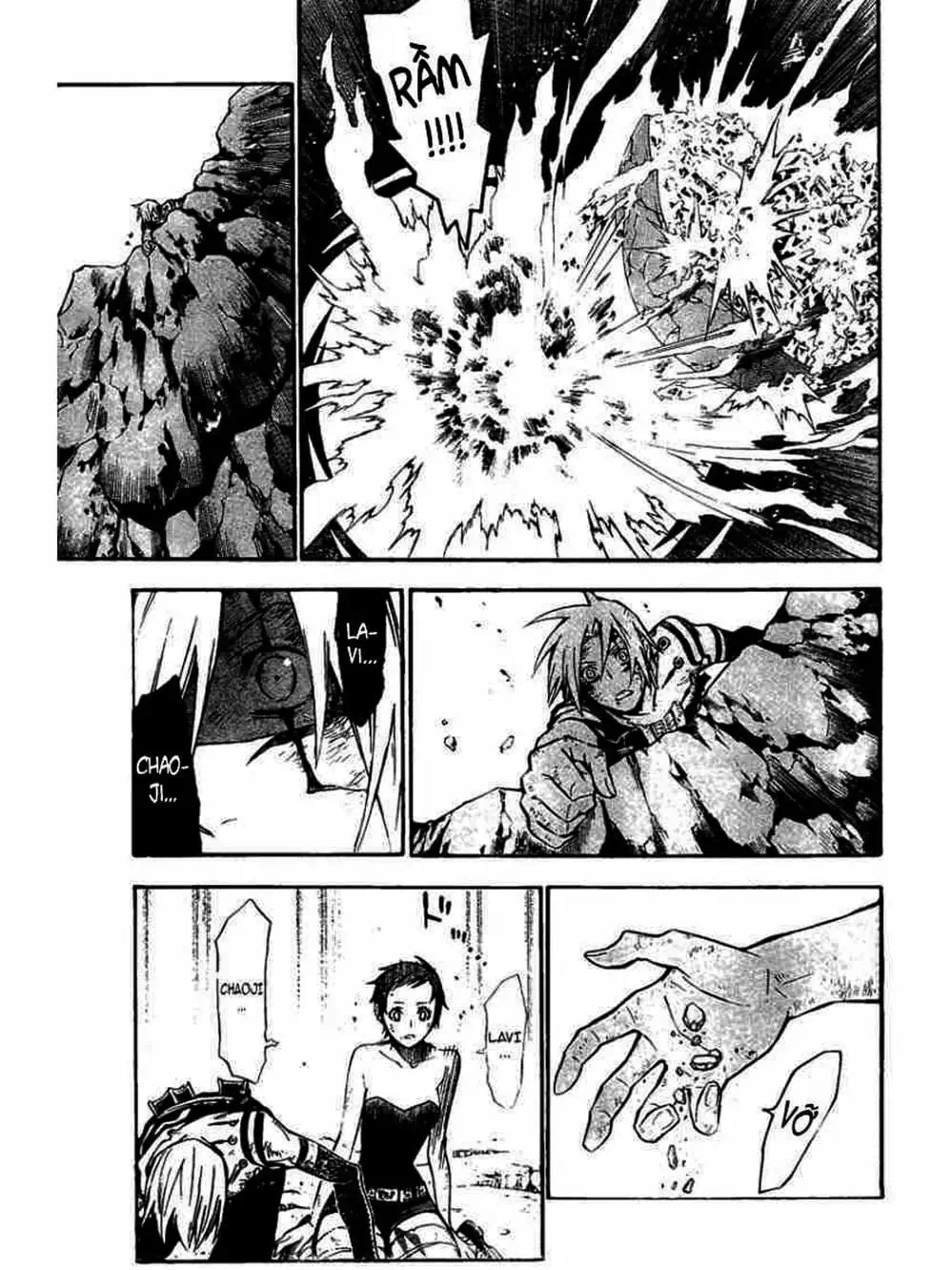 Truyện Tranh Quái Vật Sinh Ra Từ Linh Hồn Chết Chóc - D. Gray-Man trang 8