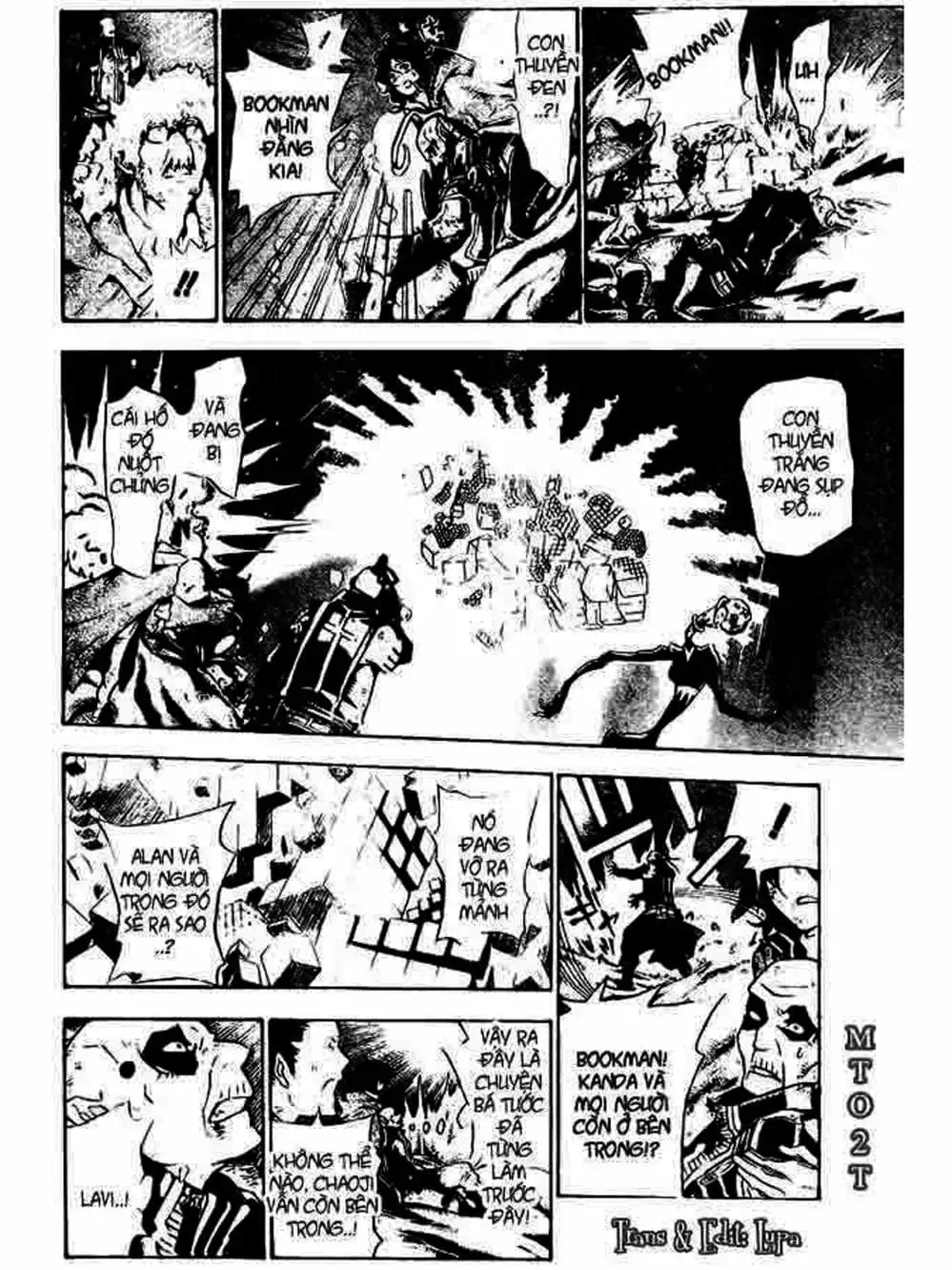 Truyện Tranh Quái Vật Sinh Ra Từ Linh Hồn Chết Chóc - D. Gray-Man trang 8