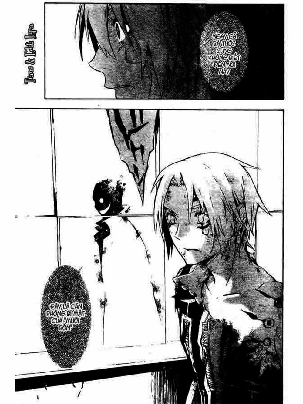 Truyện Tranh Quái Vật Sinh Ra Từ Linh Hồn Chết Chóc - D. Gray-Man trang 8