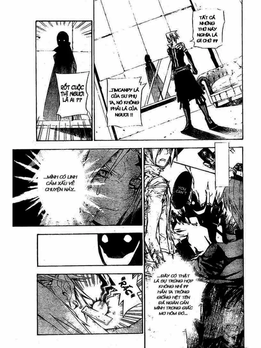 Truyện Tranh Quái Vật Sinh Ra Từ Linh Hồn Chết Chóc - D. Gray-Man trang 8