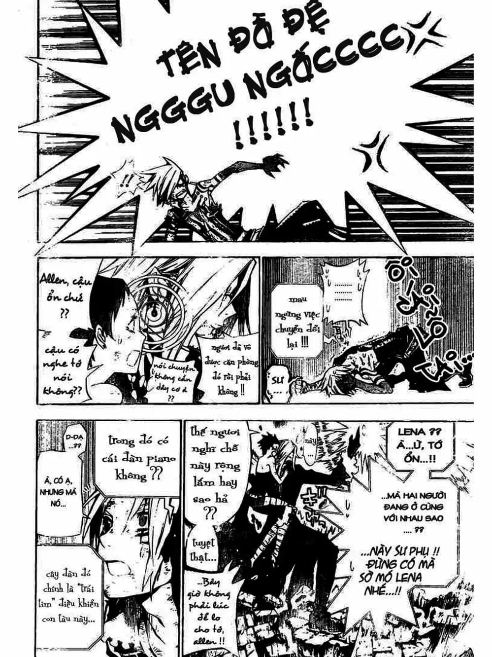 Truyện Tranh Quái Vật Sinh Ra Từ Linh Hồn Chết Chóc - D. Gray-Man trang 8