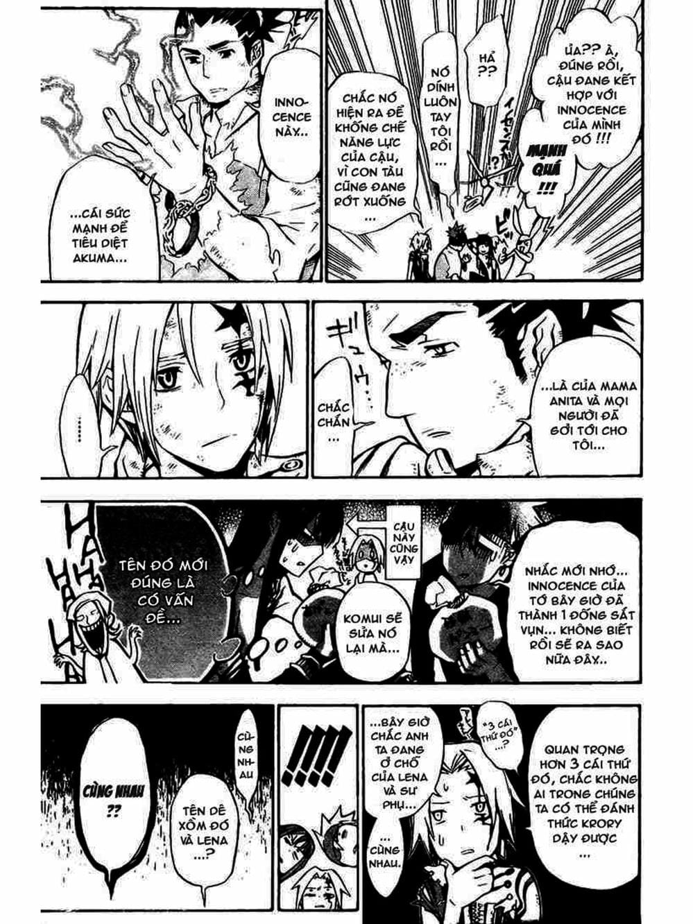 Truyện Tranh Quái Vật Sinh Ra Từ Linh Hồn Chết Chóc - D. Gray-Man trang 8