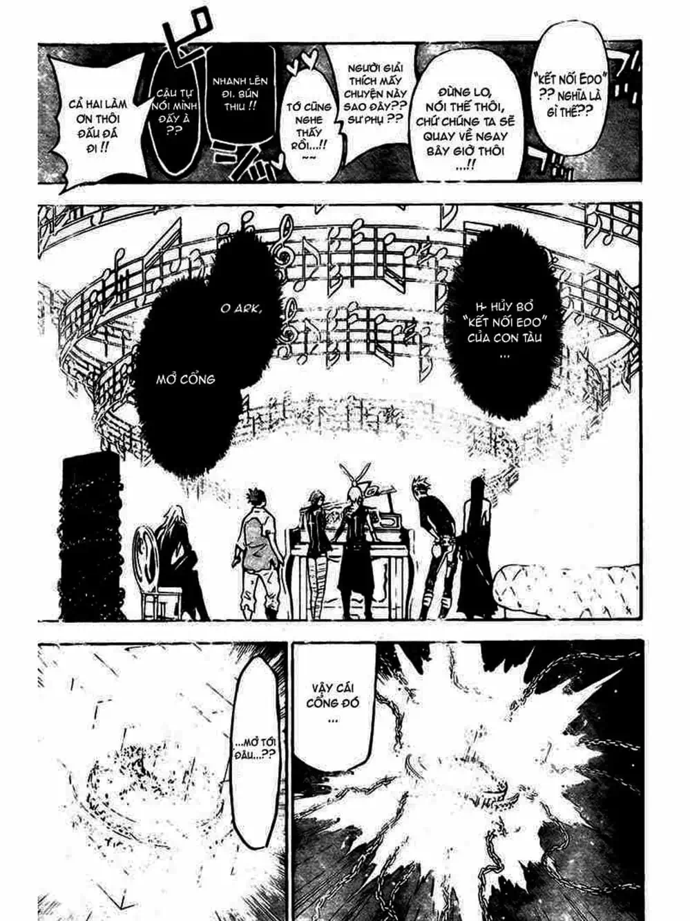 Truyện Tranh Quái Vật Sinh Ra Từ Linh Hồn Chết Chóc - D. Gray-Man trang 8