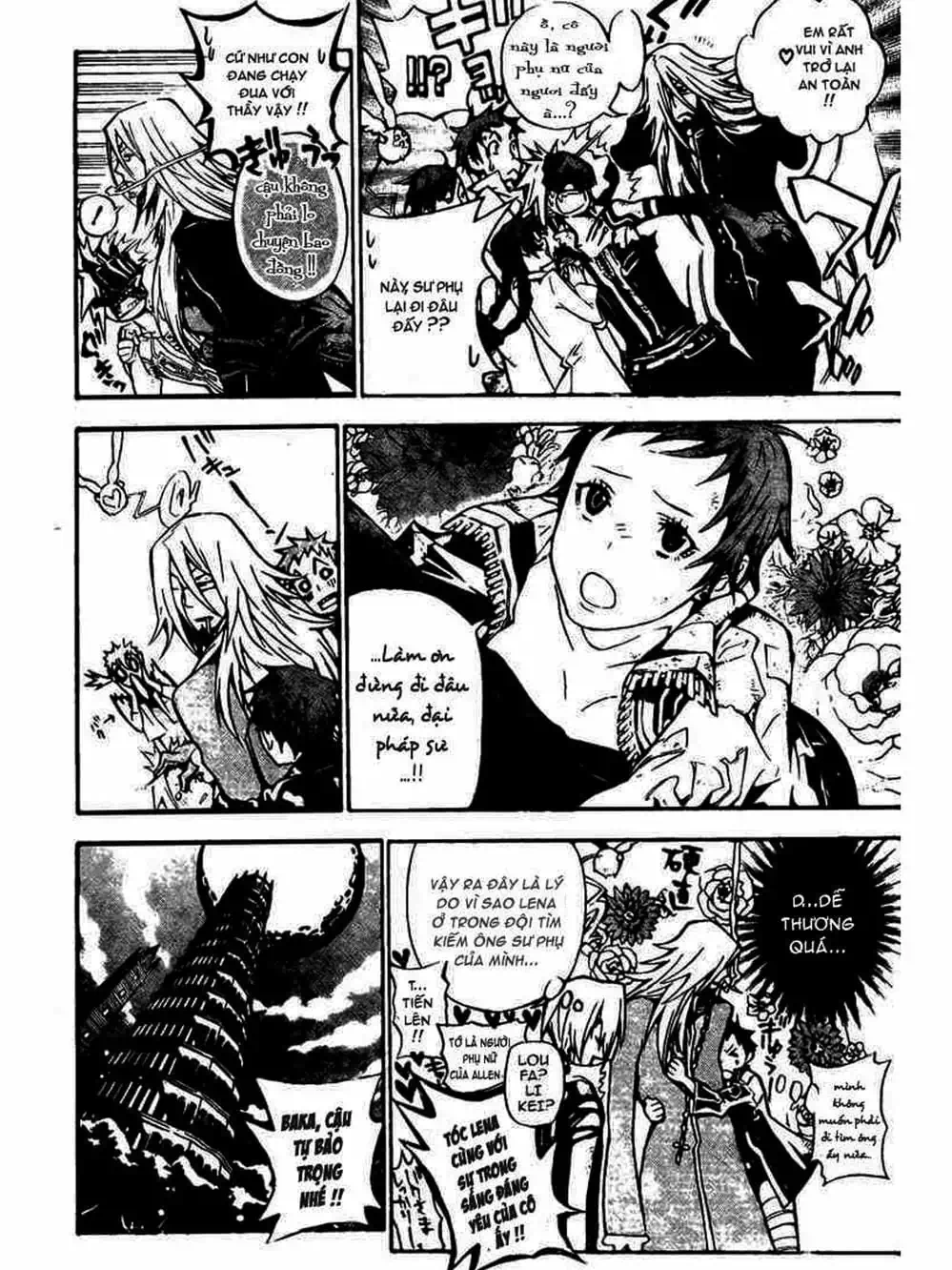 Truyện Tranh Quái Vật Sinh Ra Từ Linh Hồn Chết Chóc - D. Gray-Man trang 8