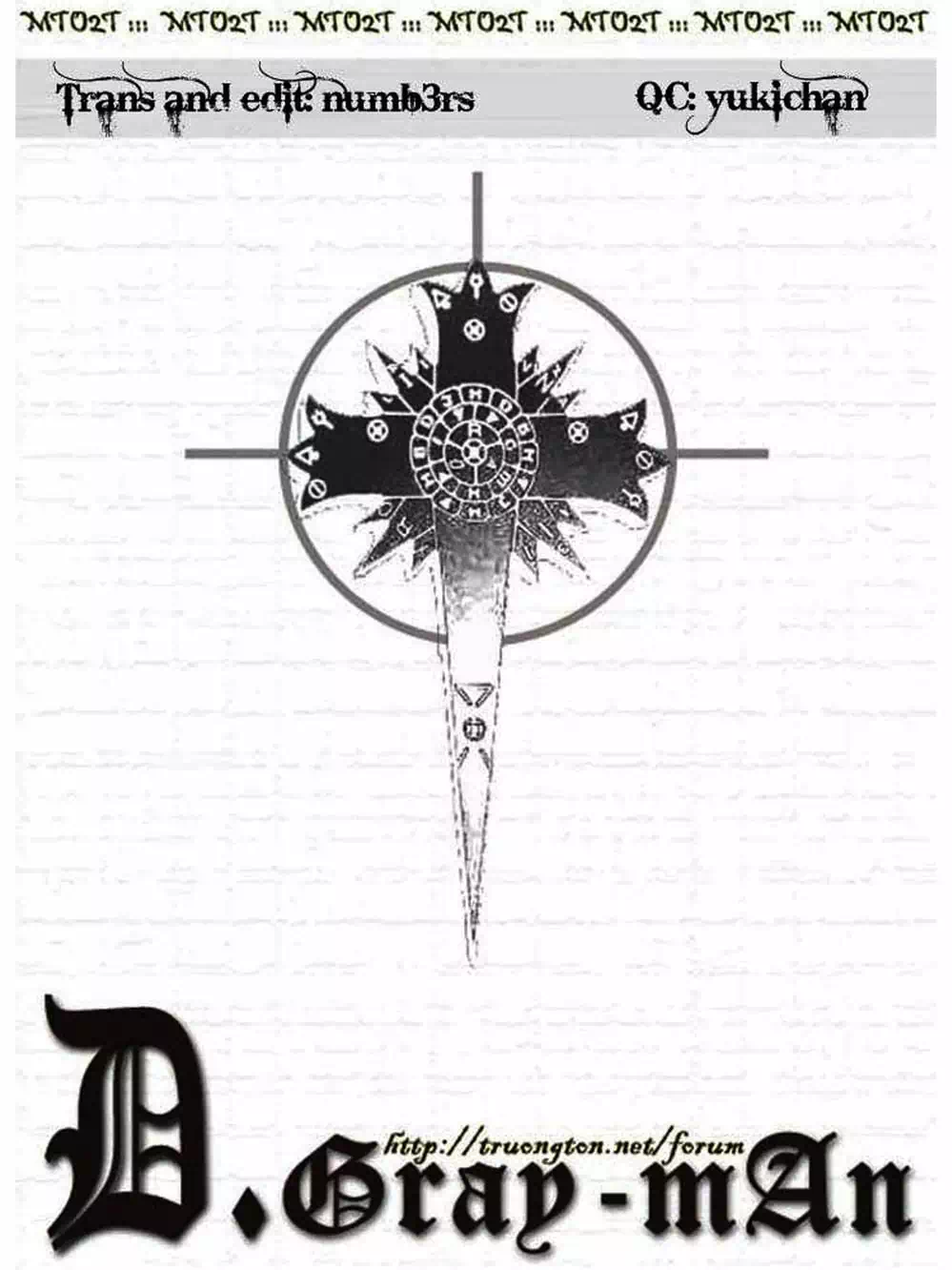 Truyện Tranh Quái Vật Sinh Ra Từ Linh Hồn Chết Chóc - D. Gray-Man trang 8