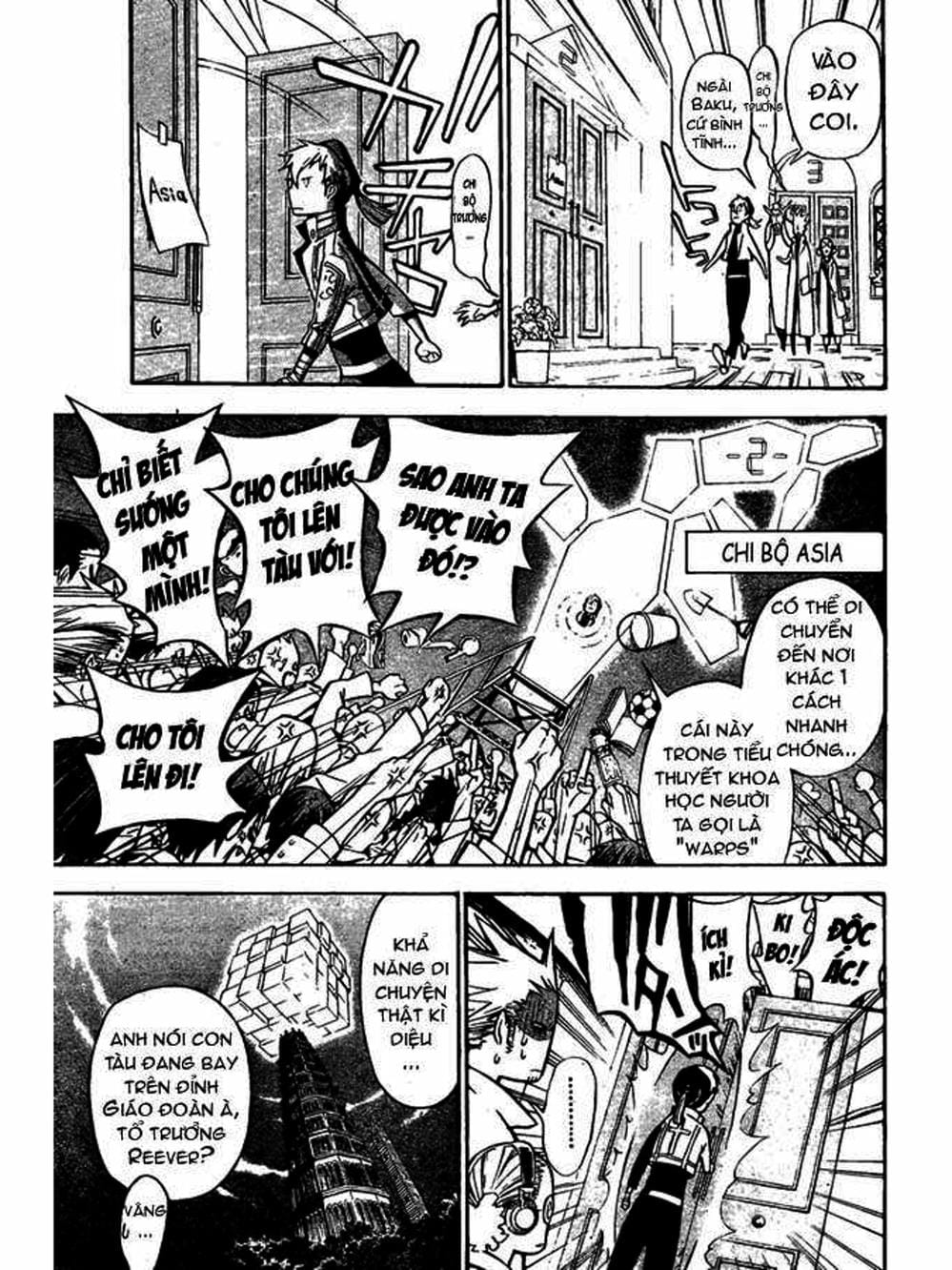 Truyện Tranh Quái Vật Sinh Ra Từ Linh Hồn Chết Chóc - D. Gray-Man trang 8