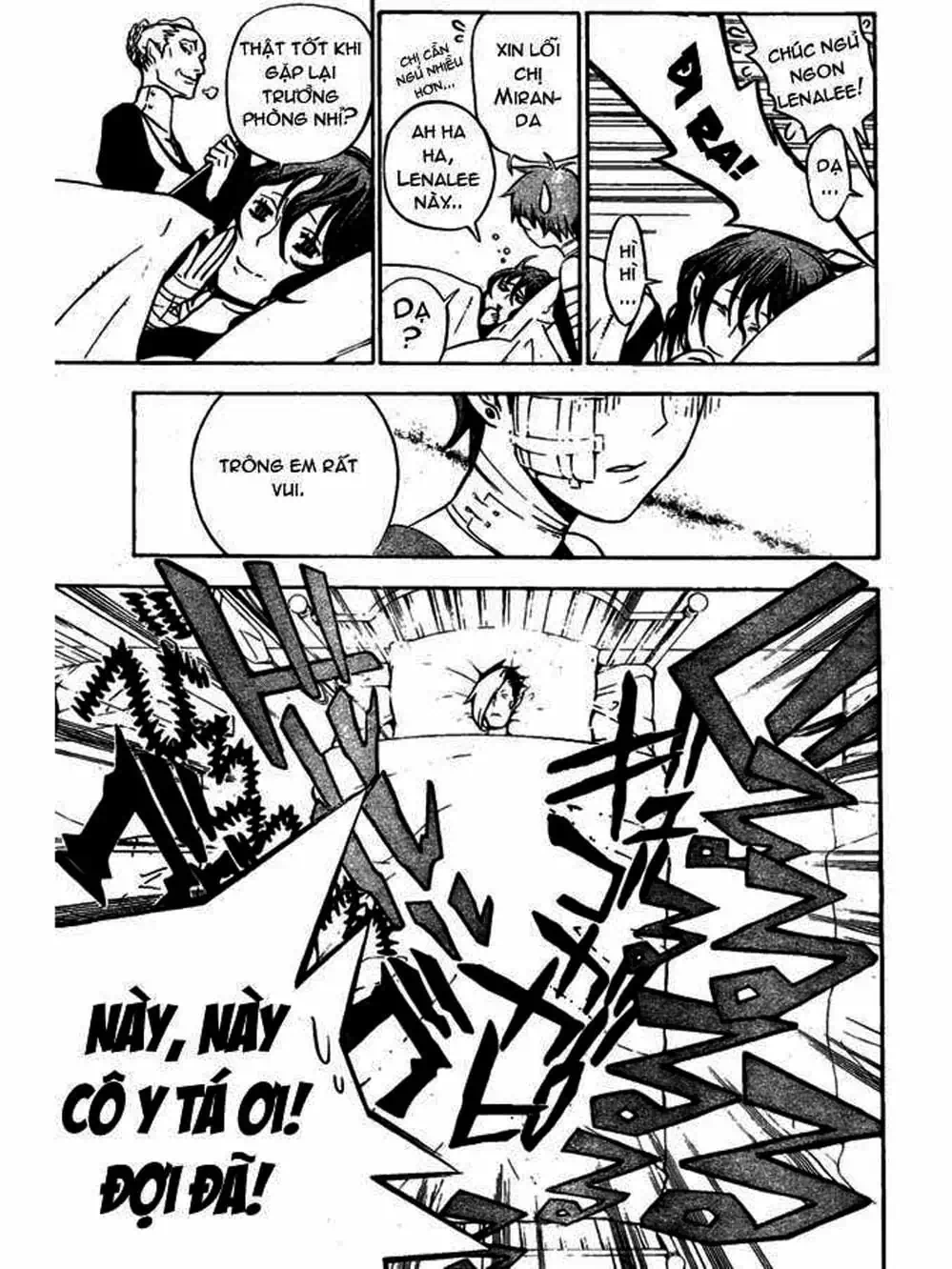 Truyện Tranh Quái Vật Sinh Ra Từ Linh Hồn Chết Chóc - D. Gray-Man trang 8