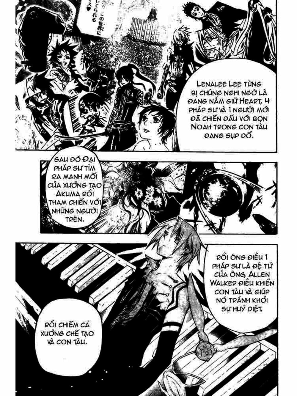 Truyện Tranh Quái Vật Sinh Ra Từ Linh Hồn Chết Chóc - D. Gray-Man trang 8