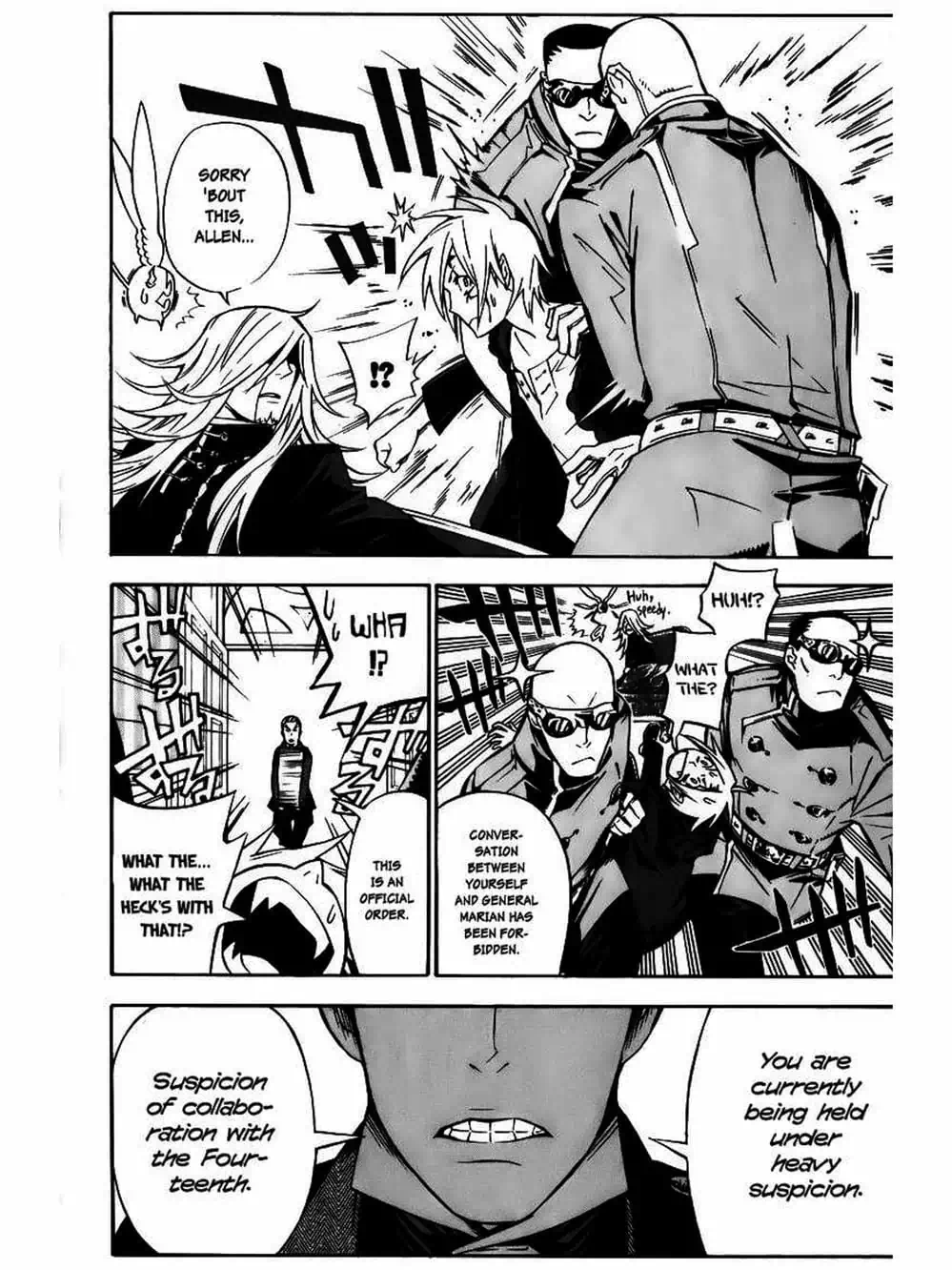 Truyện Tranh Quái Vật Sinh Ra Từ Linh Hồn Chết Chóc - D. Gray-Man trang 8