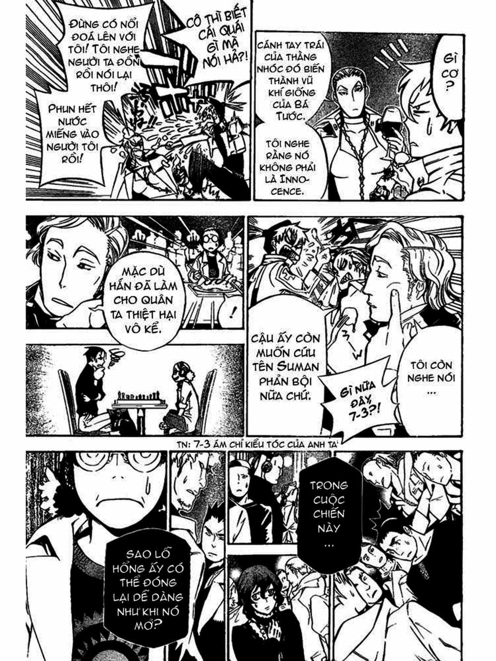 Truyện Tranh Quái Vật Sinh Ra Từ Linh Hồn Chết Chóc - D. Gray-Man trang 8