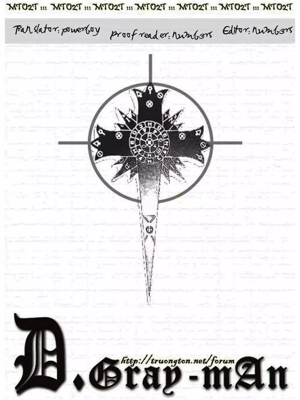 Truyện Tranh Quái Vật Sinh Ra Từ Linh Hồn Chết Chóc - D. Gray-Man trang 8