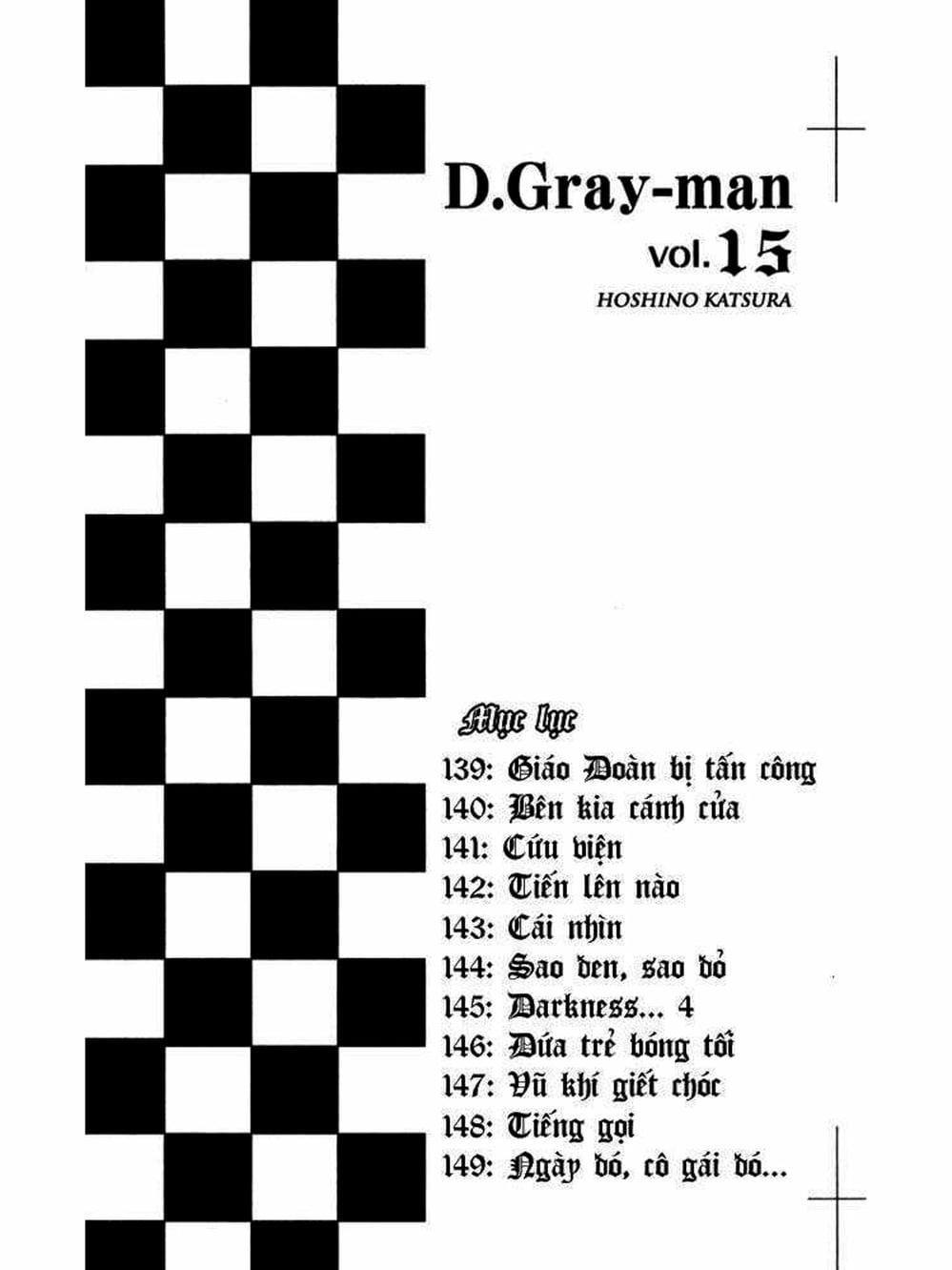 Truyện Tranh Quái Vật Sinh Ra Từ Linh Hồn Chết Chóc - D. Gray-Man trang 8