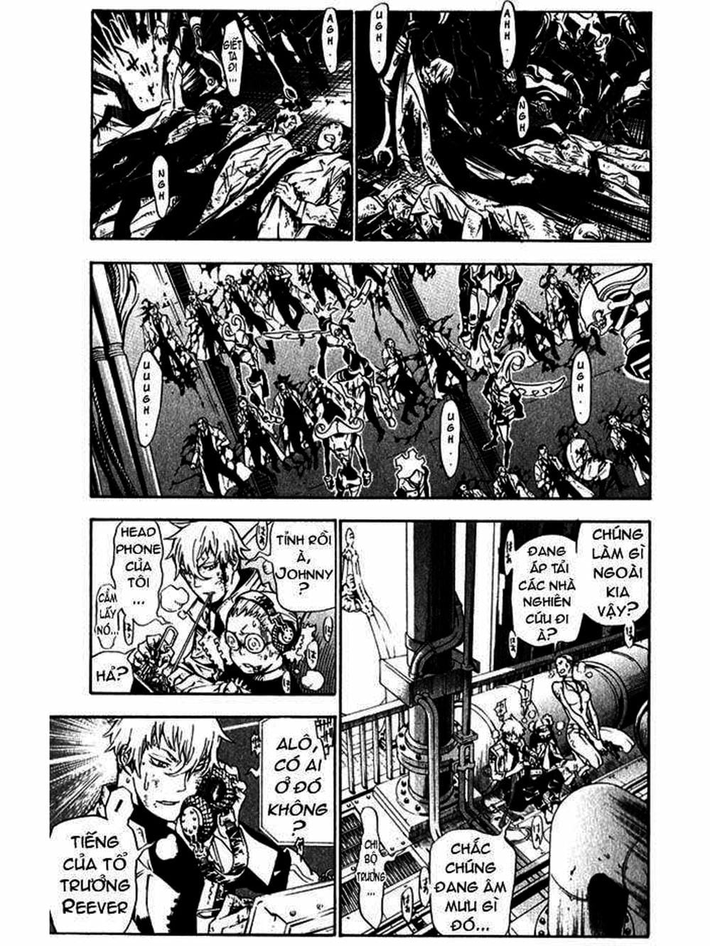 Truyện Tranh Quái Vật Sinh Ra Từ Linh Hồn Chết Chóc - D. Gray-Man trang 8