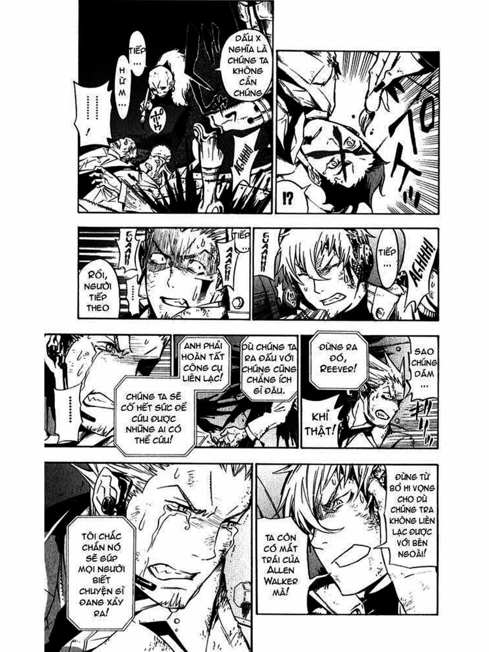 Truyện Tranh Quái Vật Sinh Ra Từ Linh Hồn Chết Chóc - D. Gray-Man trang 8