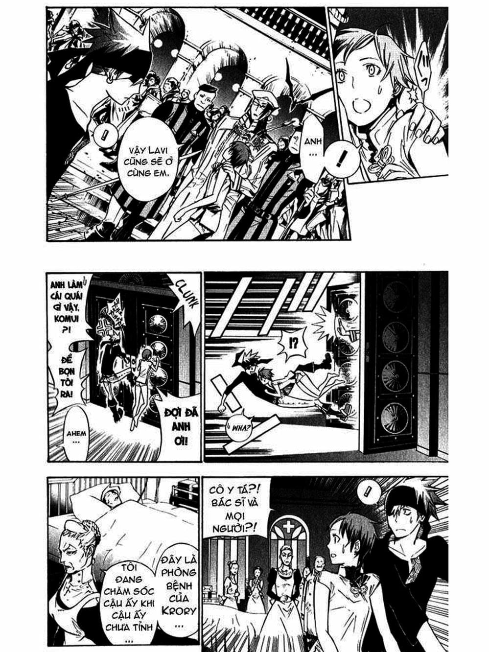 Truyện Tranh Quái Vật Sinh Ra Từ Linh Hồn Chết Chóc - D. Gray-Man trang 8