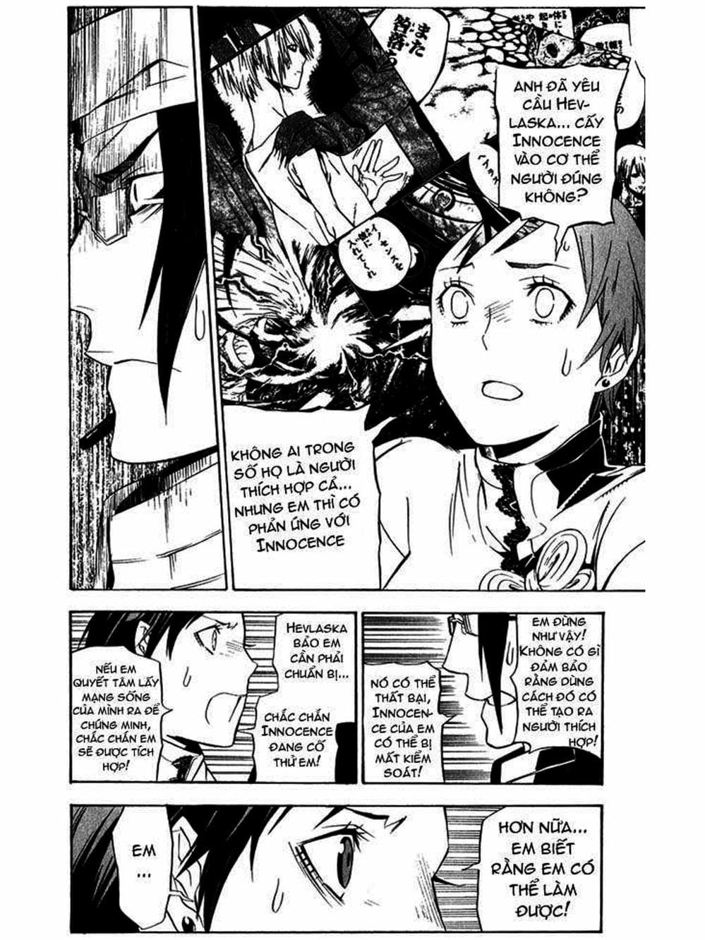 Truyện Tranh Quái Vật Sinh Ra Từ Linh Hồn Chết Chóc - D. Gray-Man trang 8