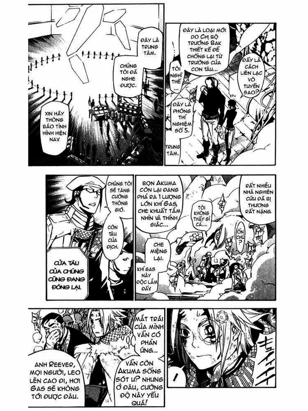 Truyện Tranh Quái Vật Sinh Ra Từ Linh Hồn Chết Chóc - D. Gray-Man trang 8