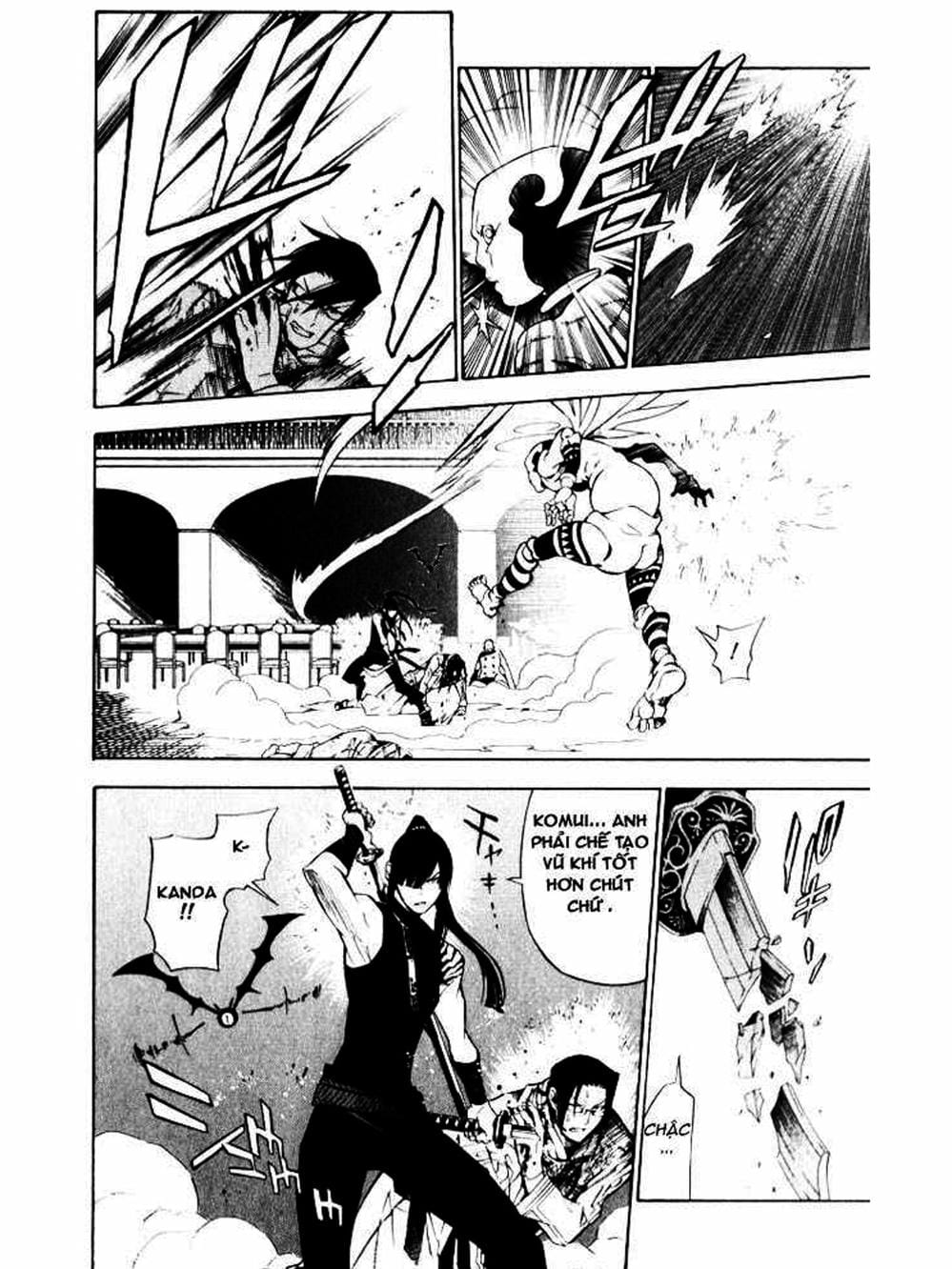 Truyện Tranh Quái Vật Sinh Ra Từ Linh Hồn Chết Chóc - D. Gray-Man trang 8