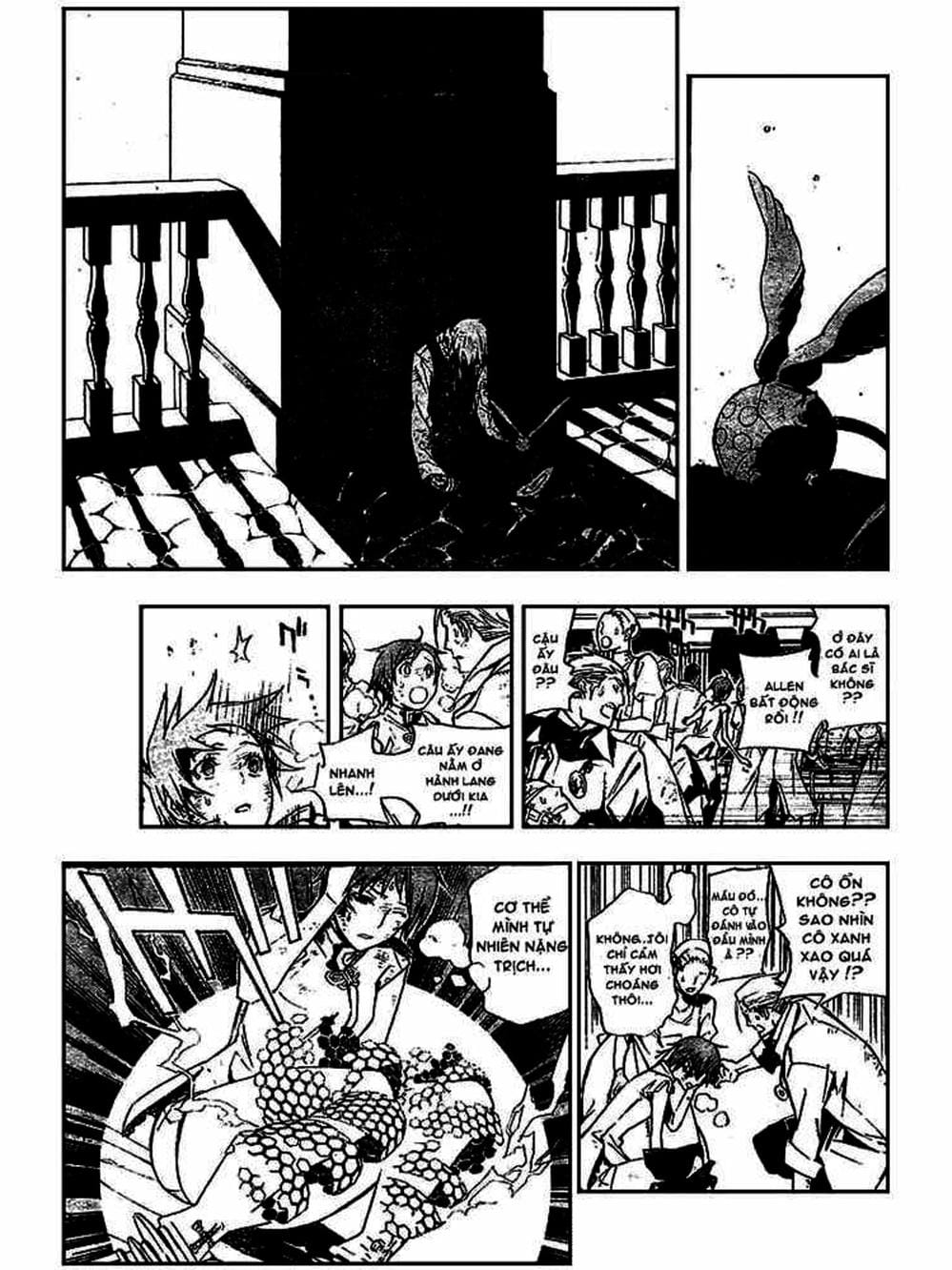 Truyện Tranh Quái Vật Sinh Ra Từ Linh Hồn Chết Chóc - D. Gray-Man trang 8
