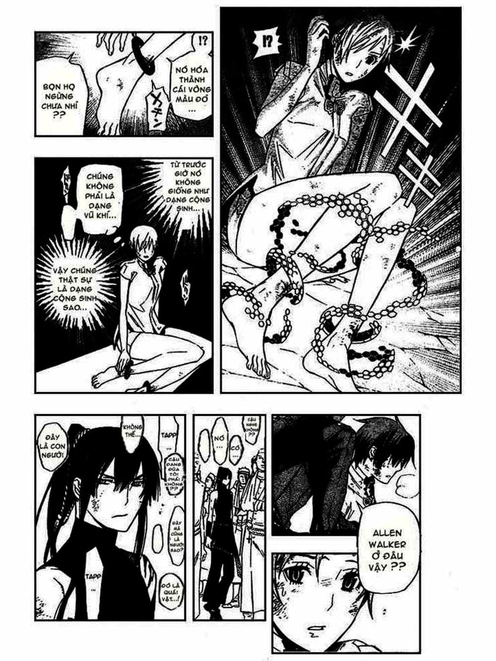 Truyện Tranh Quái Vật Sinh Ra Từ Linh Hồn Chết Chóc - D. Gray-Man trang 8