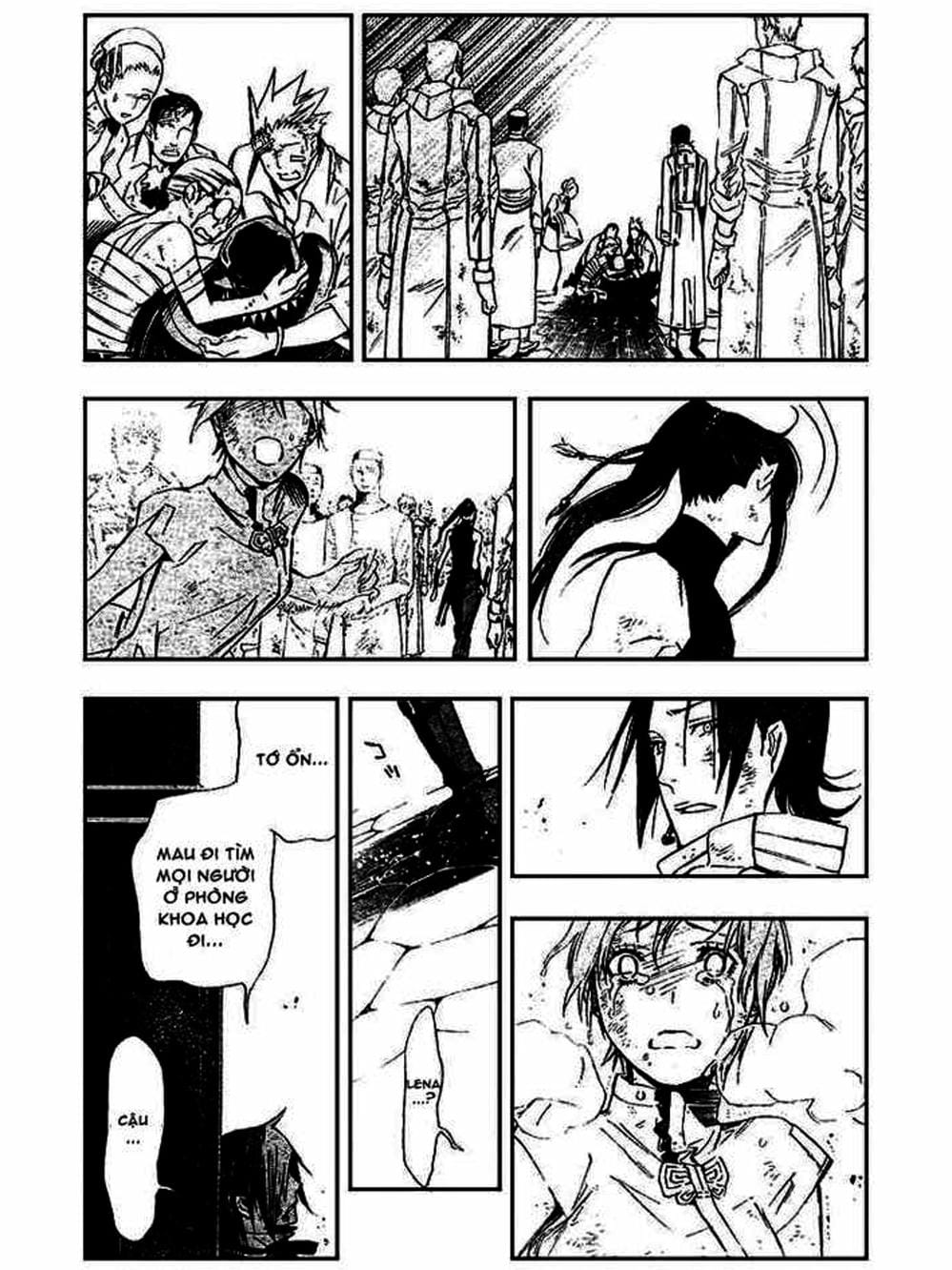 Truyện Tranh Quái Vật Sinh Ra Từ Linh Hồn Chết Chóc - D. Gray-Man trang 8