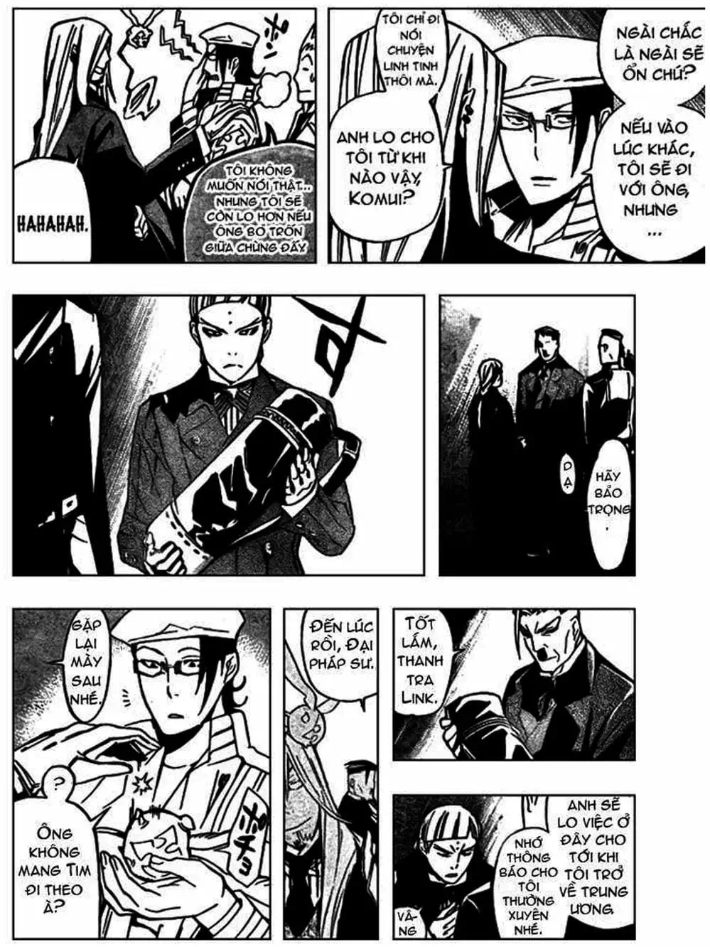 Truyện Tranh Quái Vật Sinh Ra Từ Linh Hồn Chết Chóc - D. Gray-Man trang 8