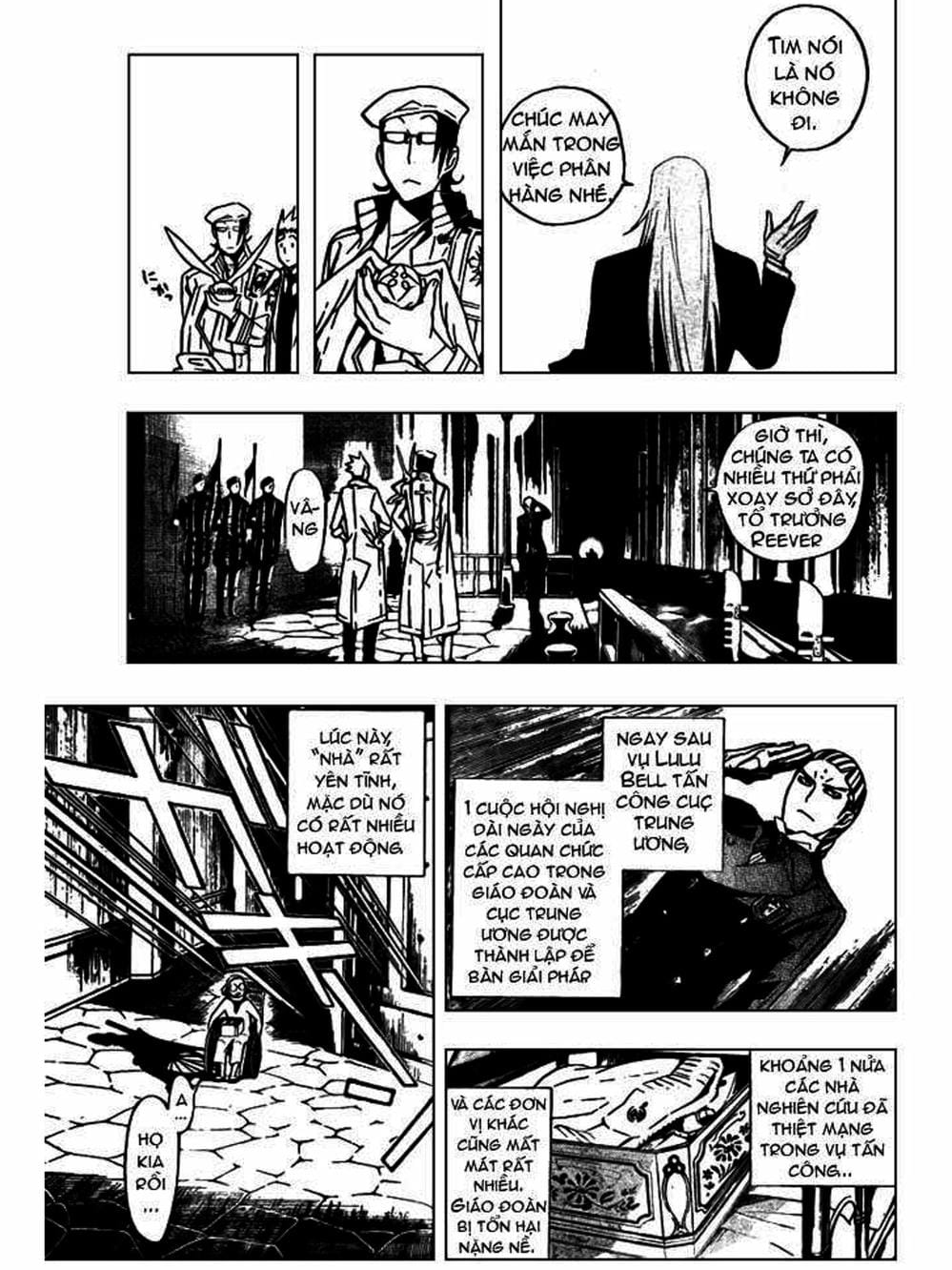 Truyện Tranh Quái Vật Sinh Ra Từ Linh Hồn Chết Chóc - D. Gray-Man trang 8