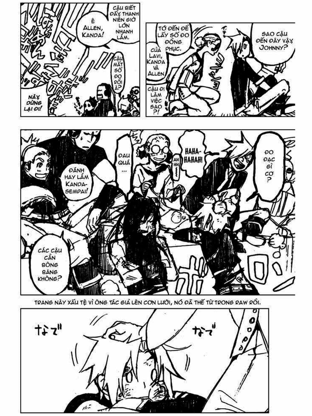 Truyện Tranh Quái Vật Sinh Ra Từ Linh Hồn Chết Chóc - D. Gray-Man trang 8