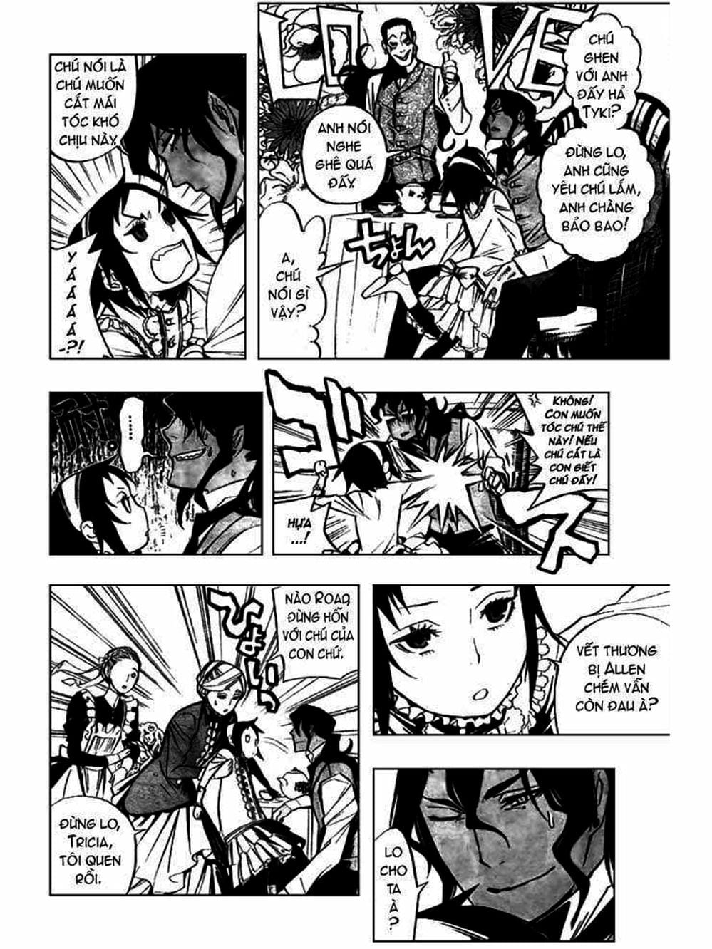 Truyện Tranh Quái Vật Sinh Ra Từ Linh Hồn Chết Chóc - D. Gray-Man trang 8