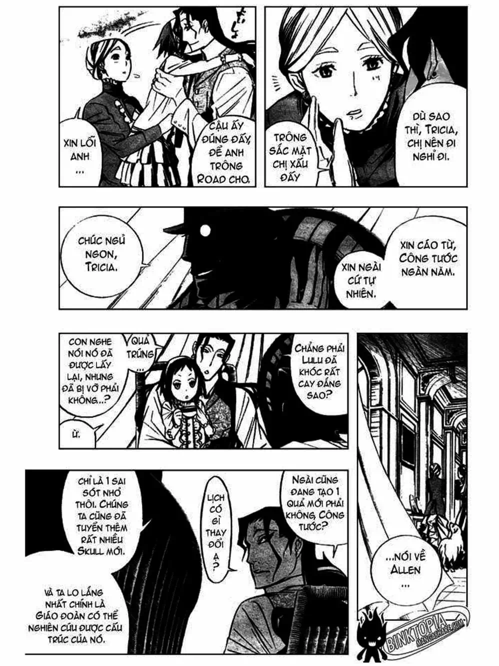 Truyện Tranh Quái Vật Sinh Ra Từ Linh Hồn Chết Chóc - D. Gray-Man trang 8