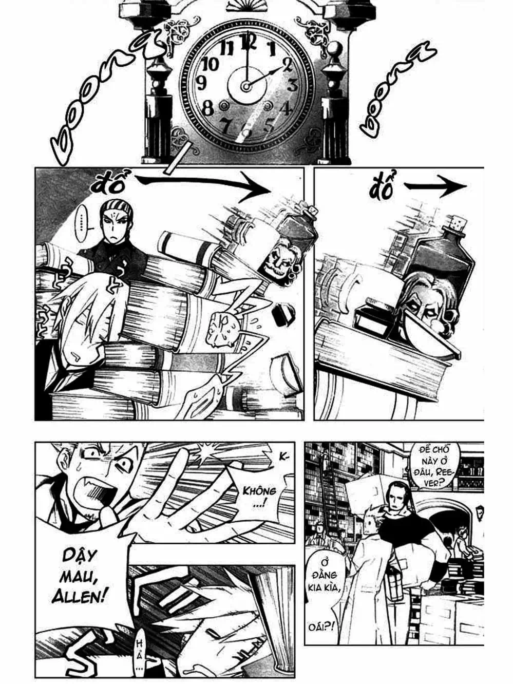 Truyện Tranh Quái Vật Sinh Ra Từ Linh Hồn Chết Chóc - D. Gray-Man trang 8