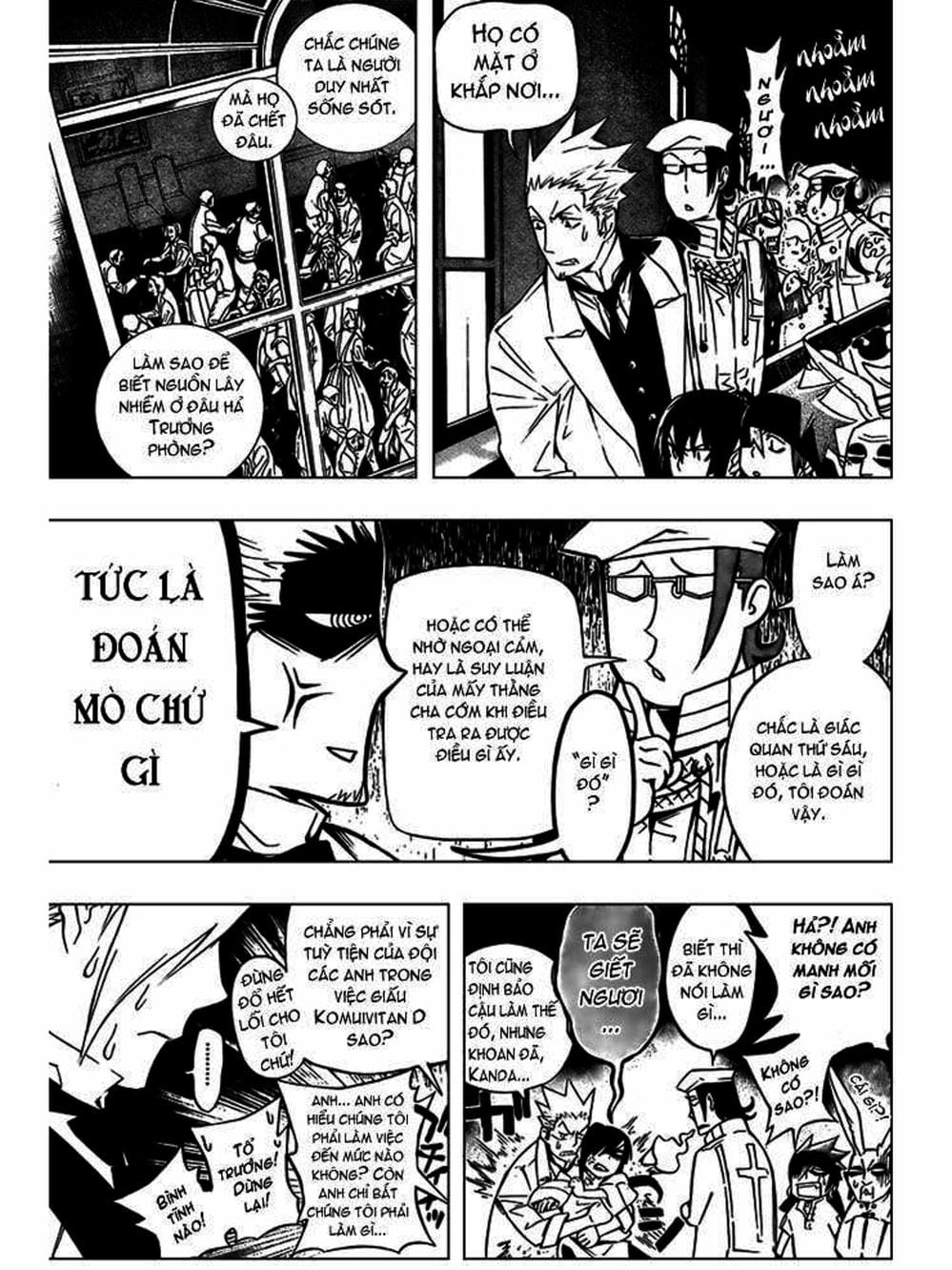 Truyện Tranh Quái Vật Sinh Ra Từ Linh Hồn Chết Chóc - D. Gray-Man trang 8