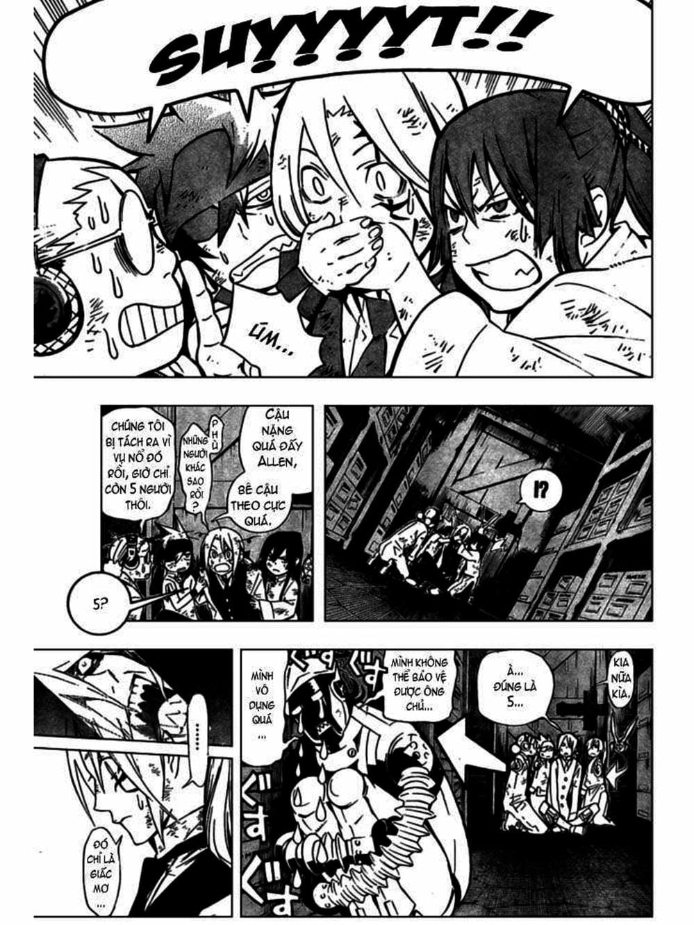 Truyện Tranh Quái Vật Sinh Ra Từ Linh Hồn Chết Chóc - D. Gray-Man trang 8