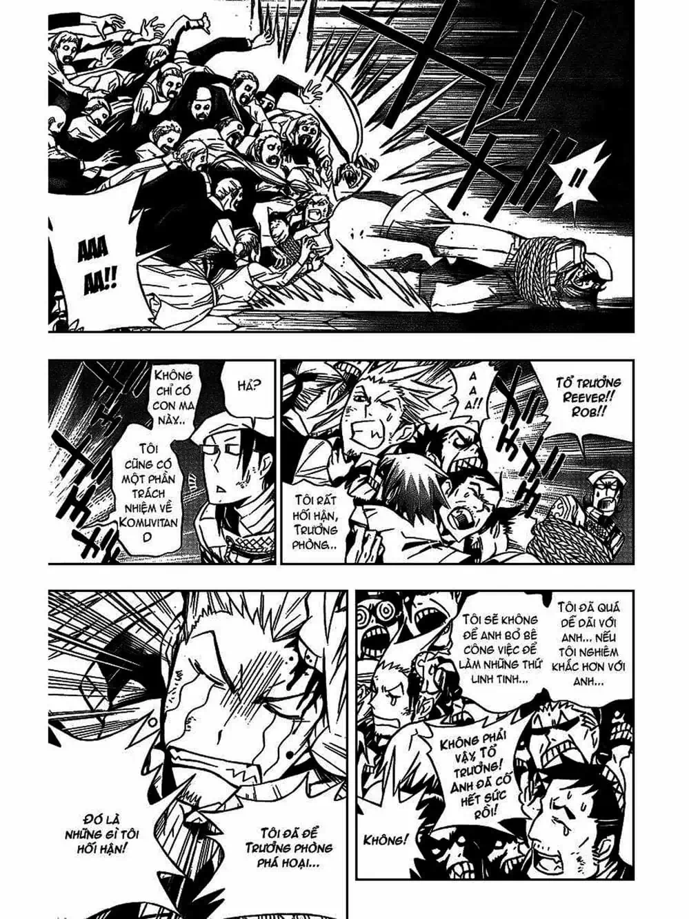 Truyện Tranh Quái Vật Sinh Ra Từ Linh Hồn Chết Chóc - D. Gray-Man trang 8