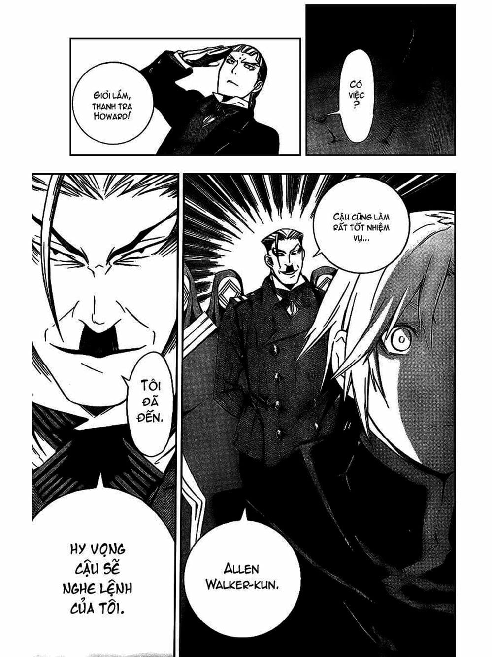 Truyện Tranh Quái Vật Sinh Ra Từ Linh Hồn Chết Chóc - D. Gray-Man trang 8