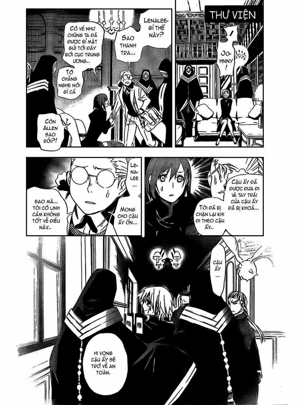 Truyện Tranh Quái Vật Sinh Ra Từ Linh Hồn Chết Chóc - D. Gray-Man trang 8