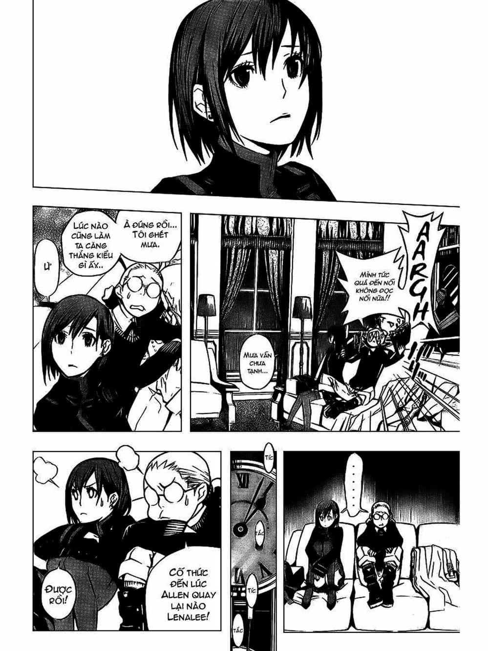 Truyện Tranh Quái Vật Sinh Ra Từ Linh Hồn Chết Chóc - D. Gray-Man trang 8