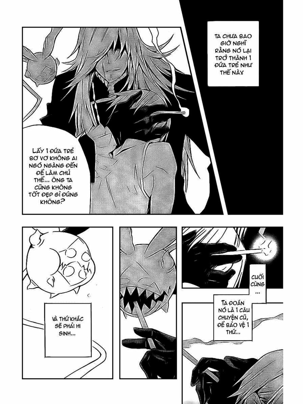 Truyện Tranh Quái Vật Sinh Ra Từ Linh Hồn Chết Chóc - D. Gray-Man trang 8