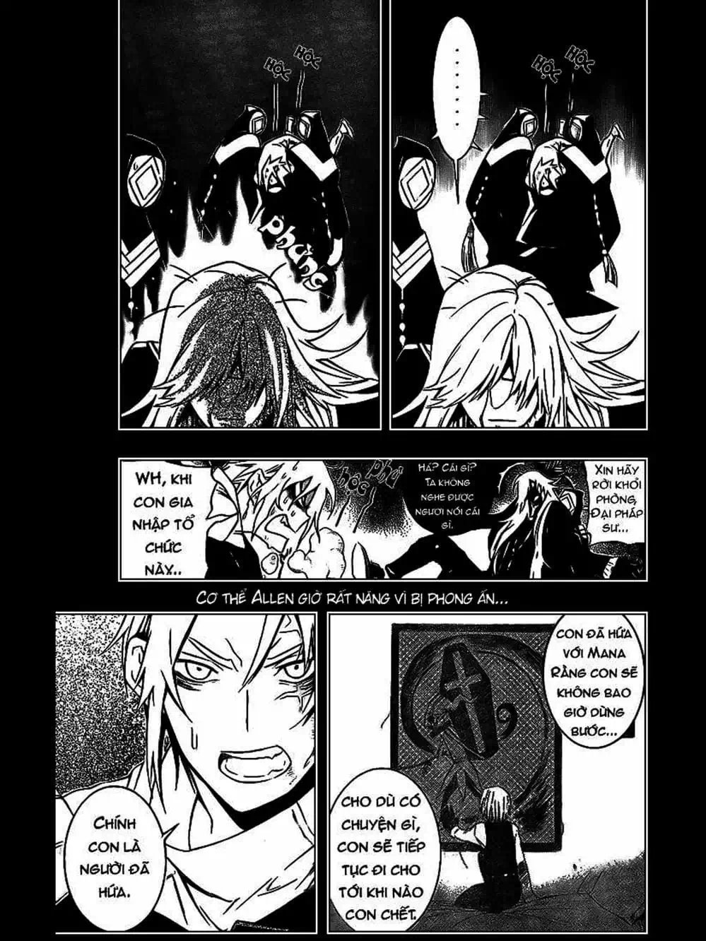 Truyện Tranh Quái Vật Sinh Ra Từ Linh Hồn Chết Chóc - D. Gray-Man trang 8