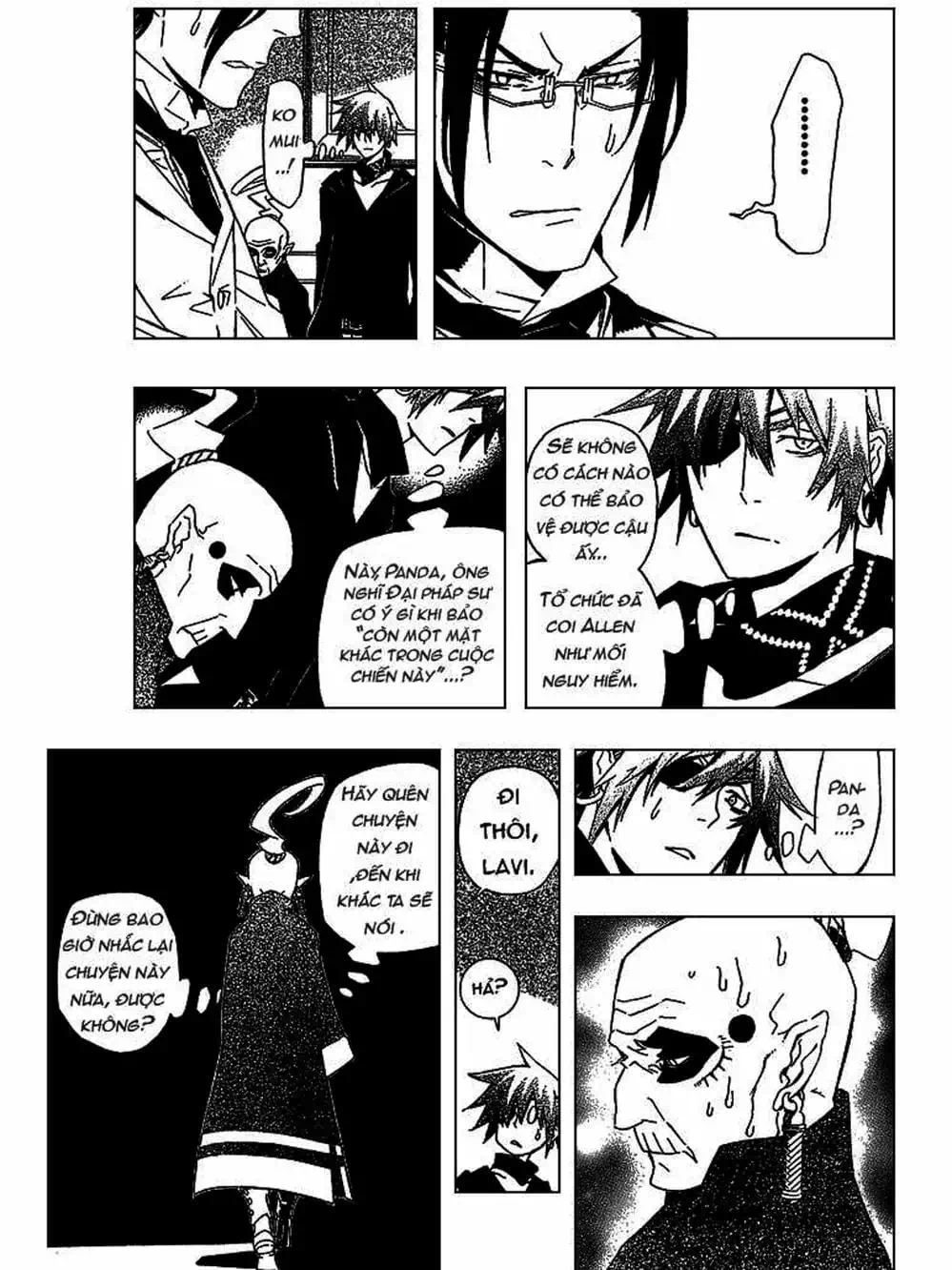 Truyện Tranh Quái Vật Sinh Ra Từ Linh Hồn Chết Chóc - D. Gray-Man trang 8